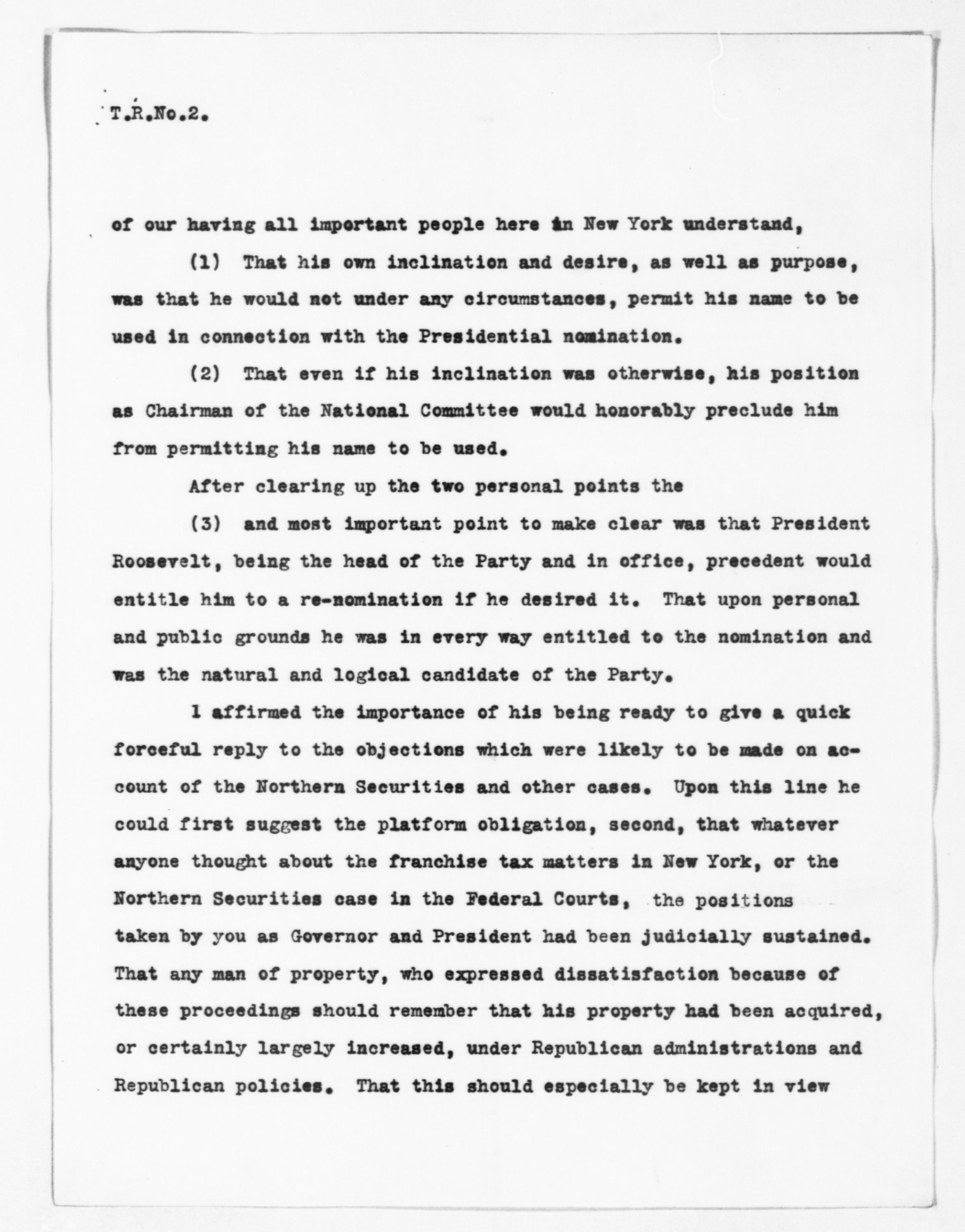 Scanned image of the current content page