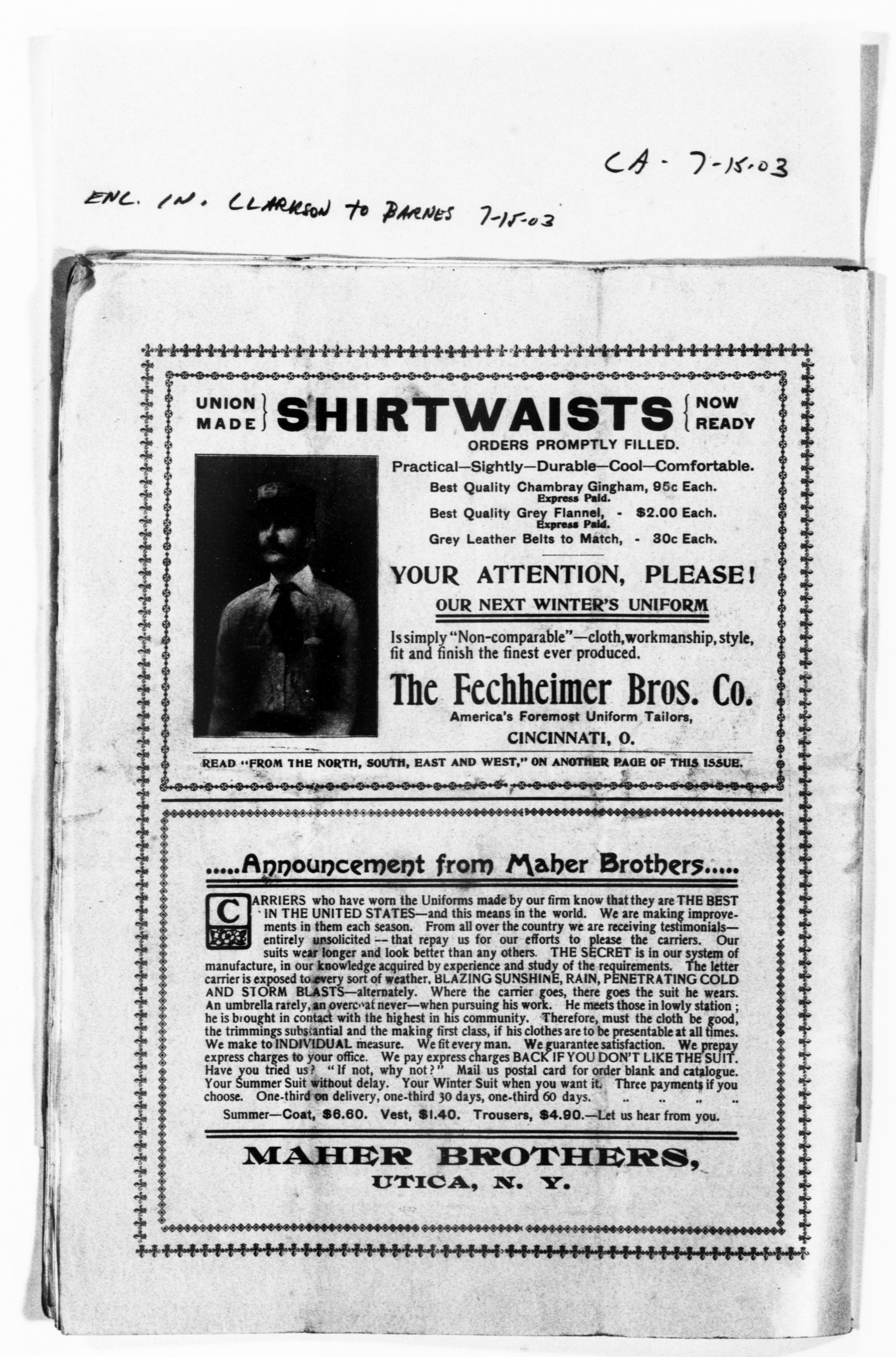 Scanned image of the current content page