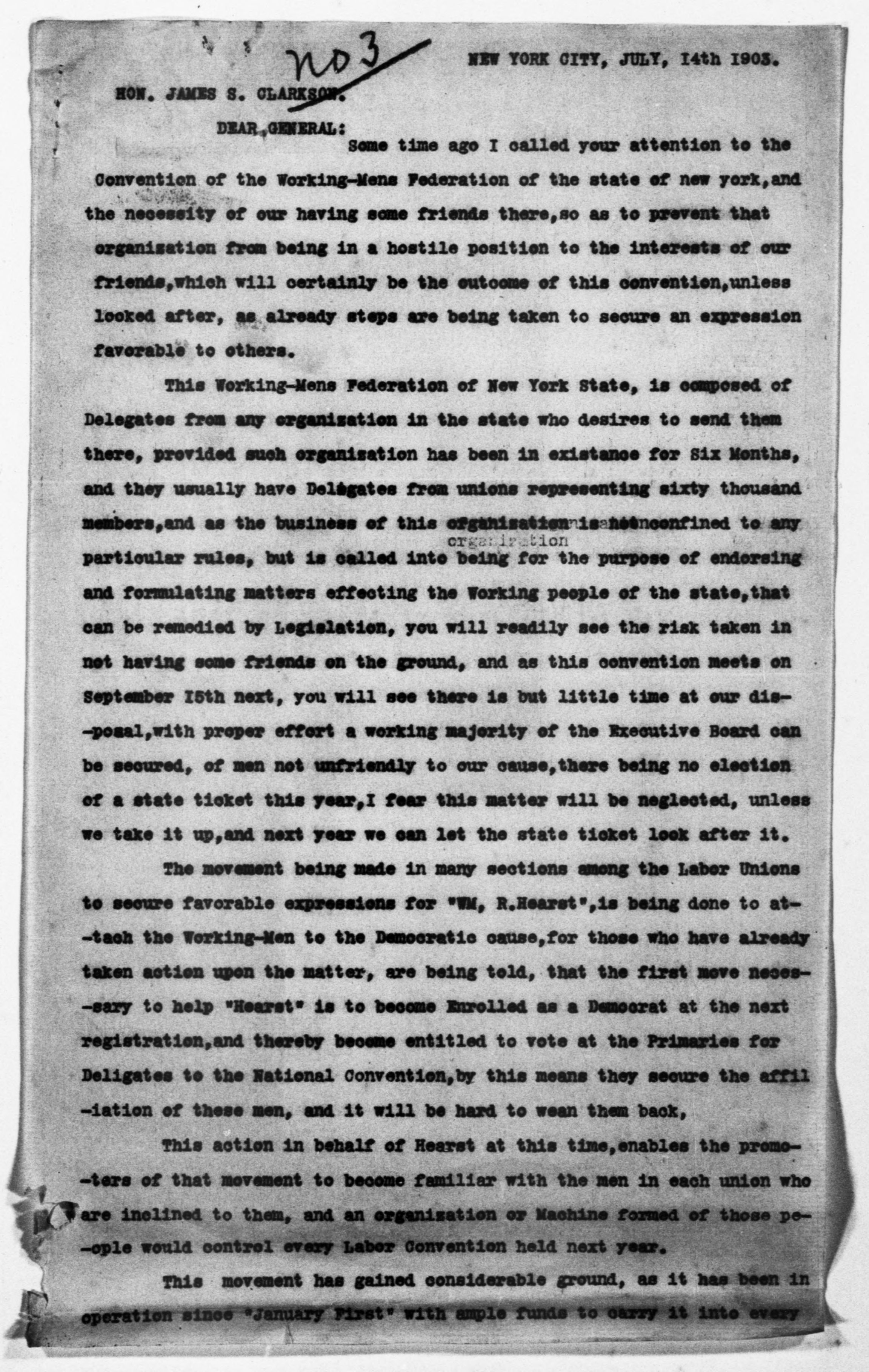 Scanned image of the current content page