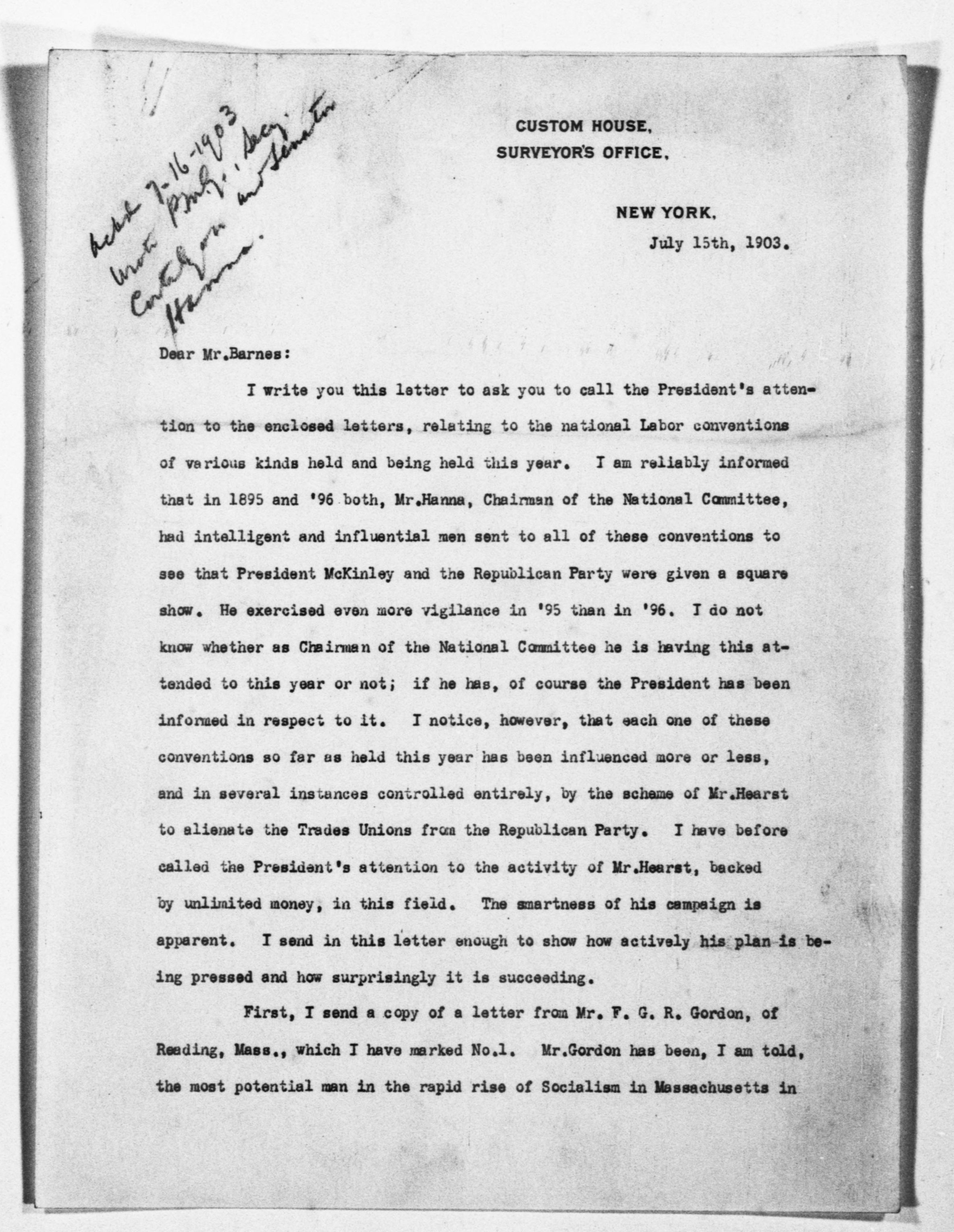 Scanned image of the current content page