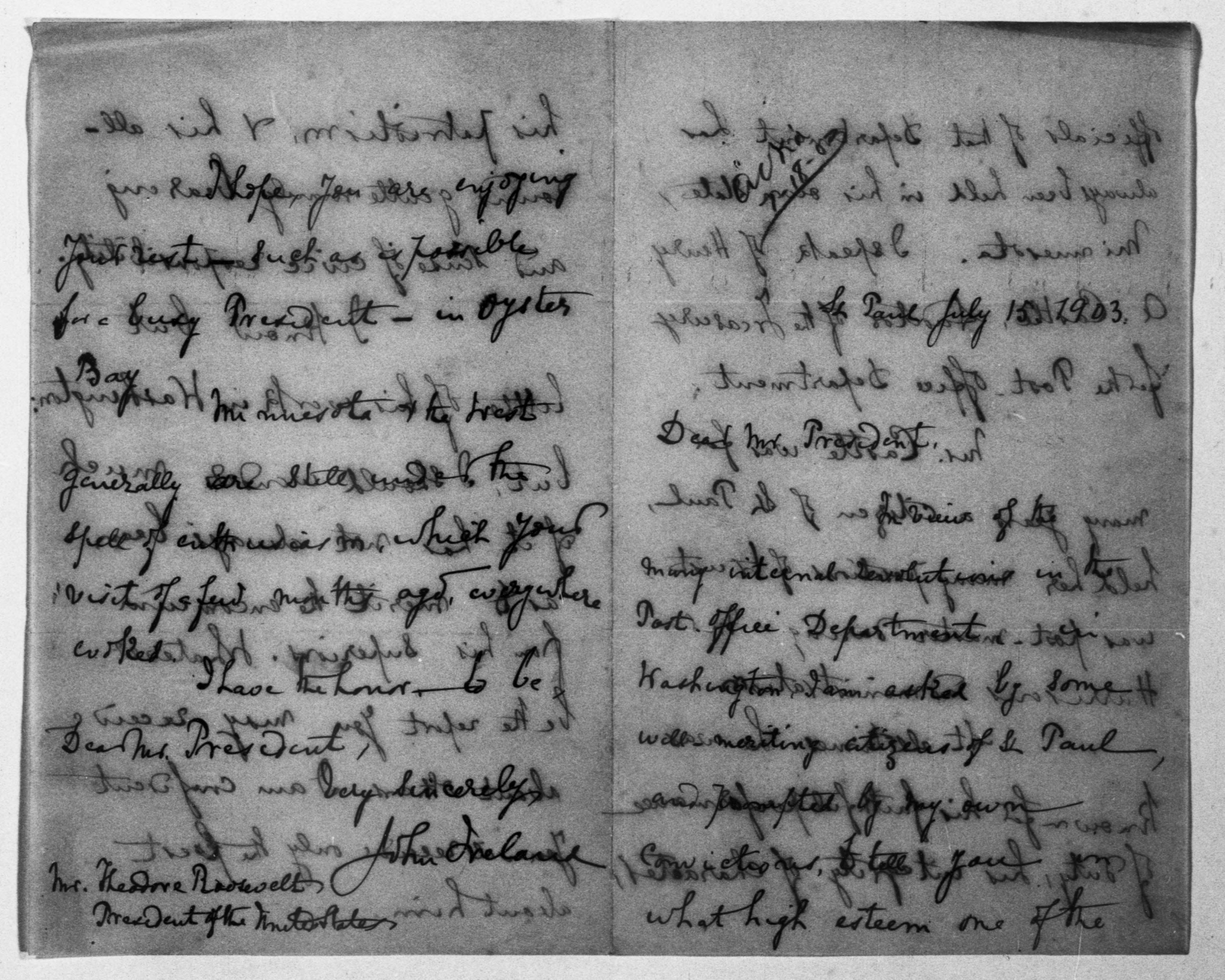 Scanned image of the current content page