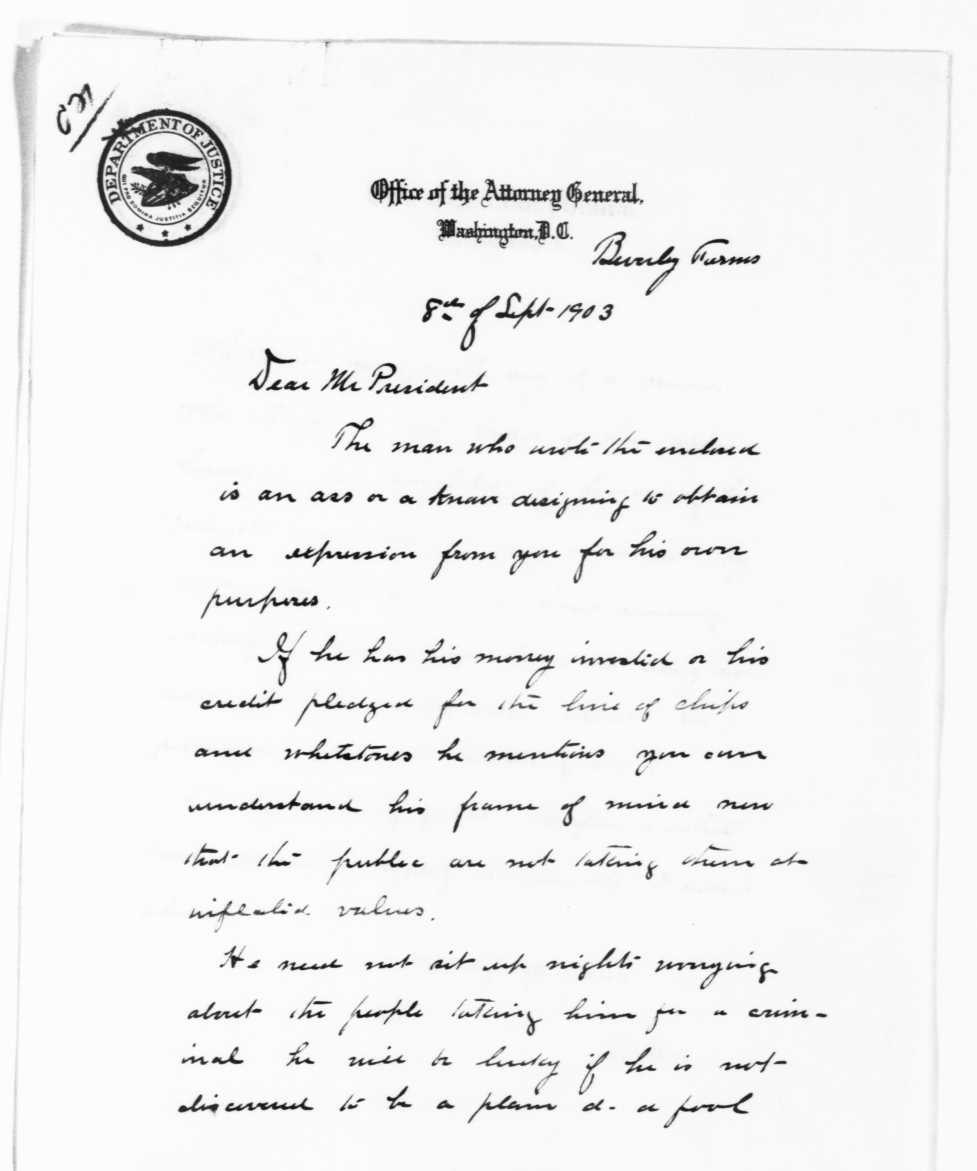 Scanned image of the current content page