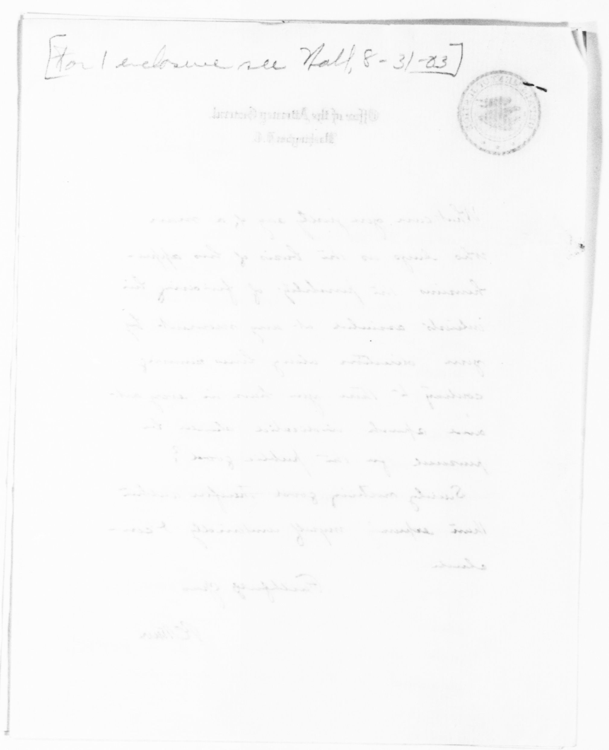 Scanned image of the current content page