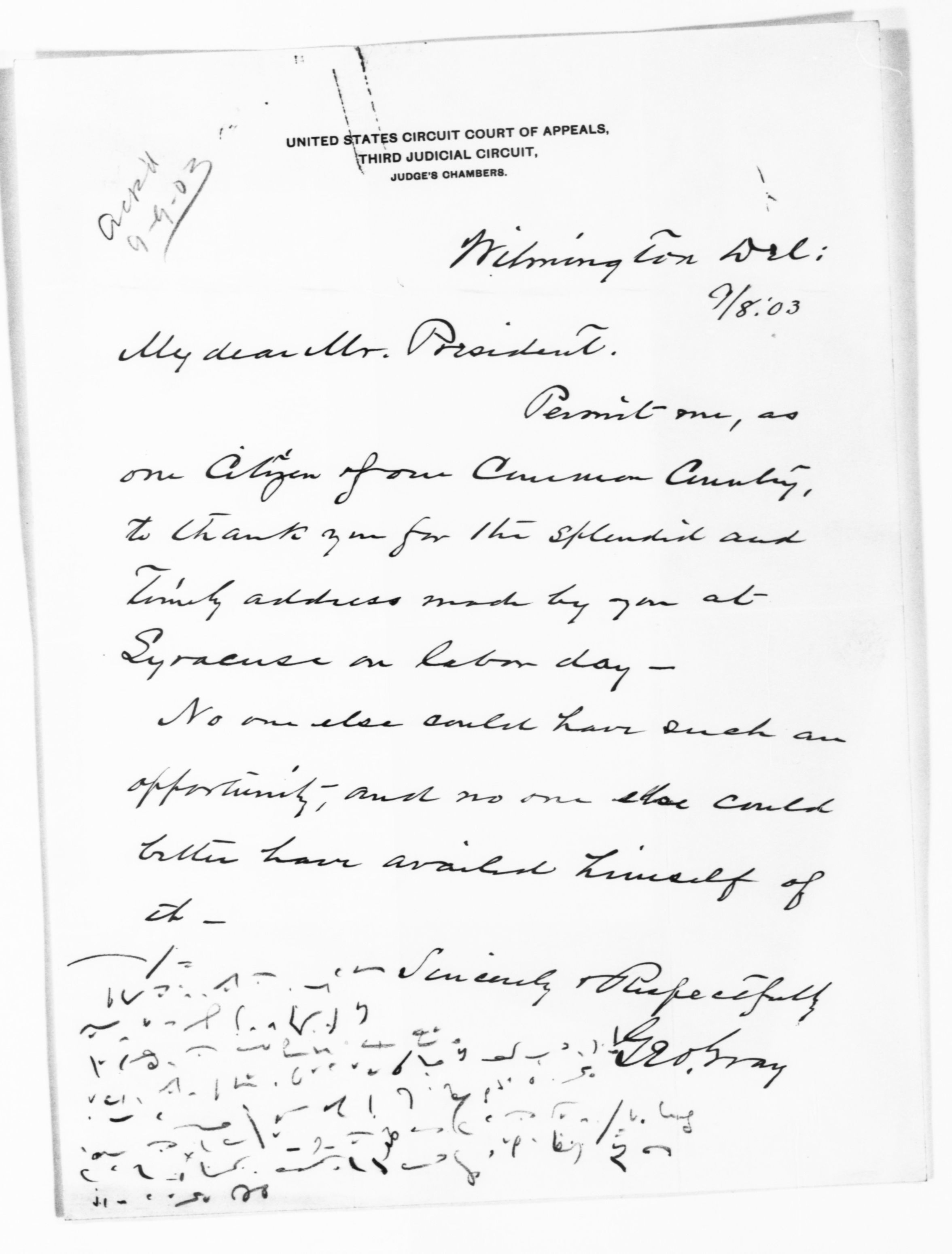 Scanned image of the current content page