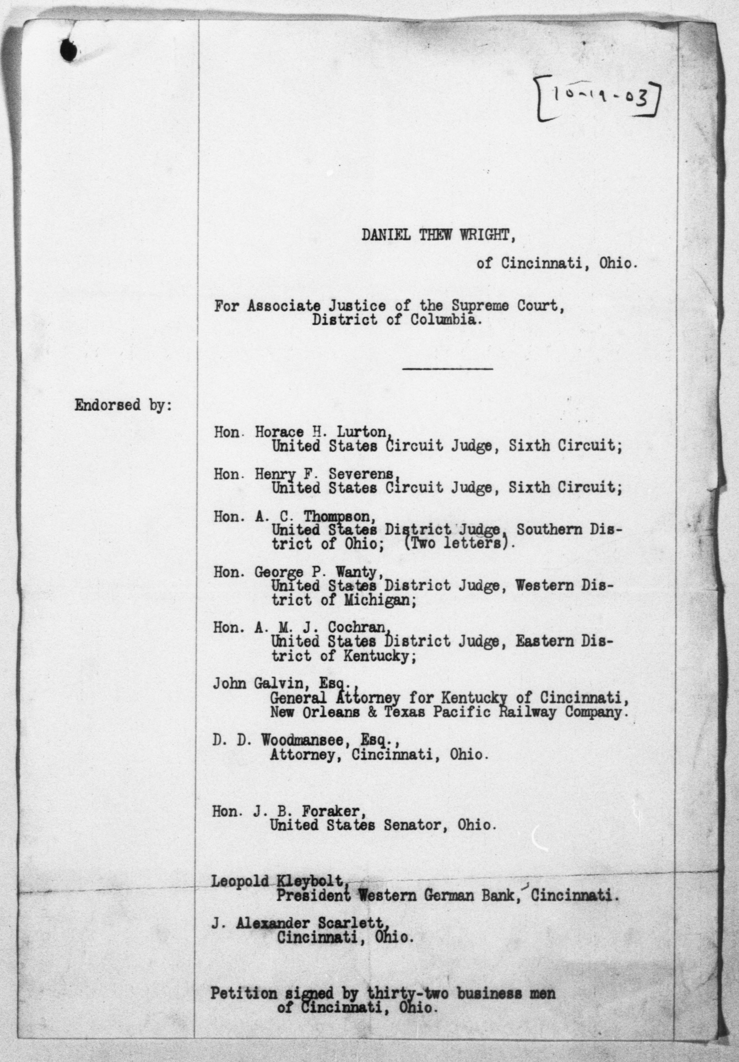 Scanned image of the current content page