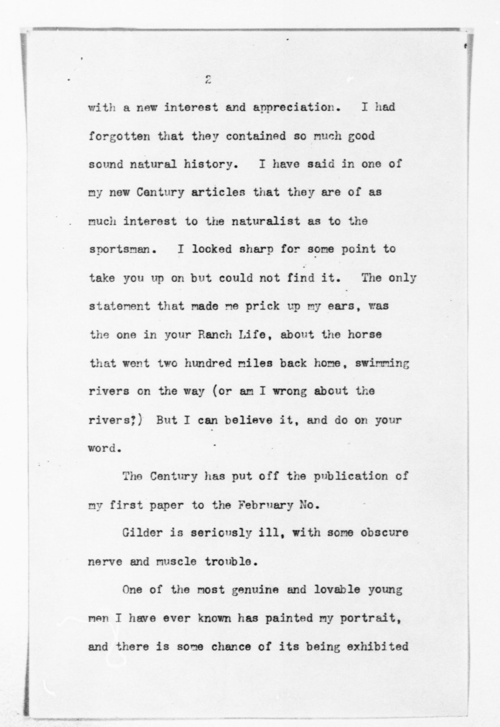 Scanned image of the current content page