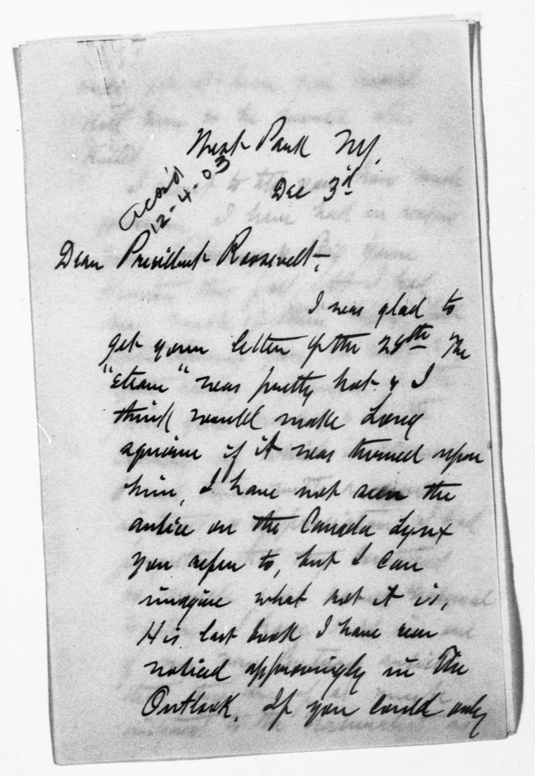 Scanned image of the current content page