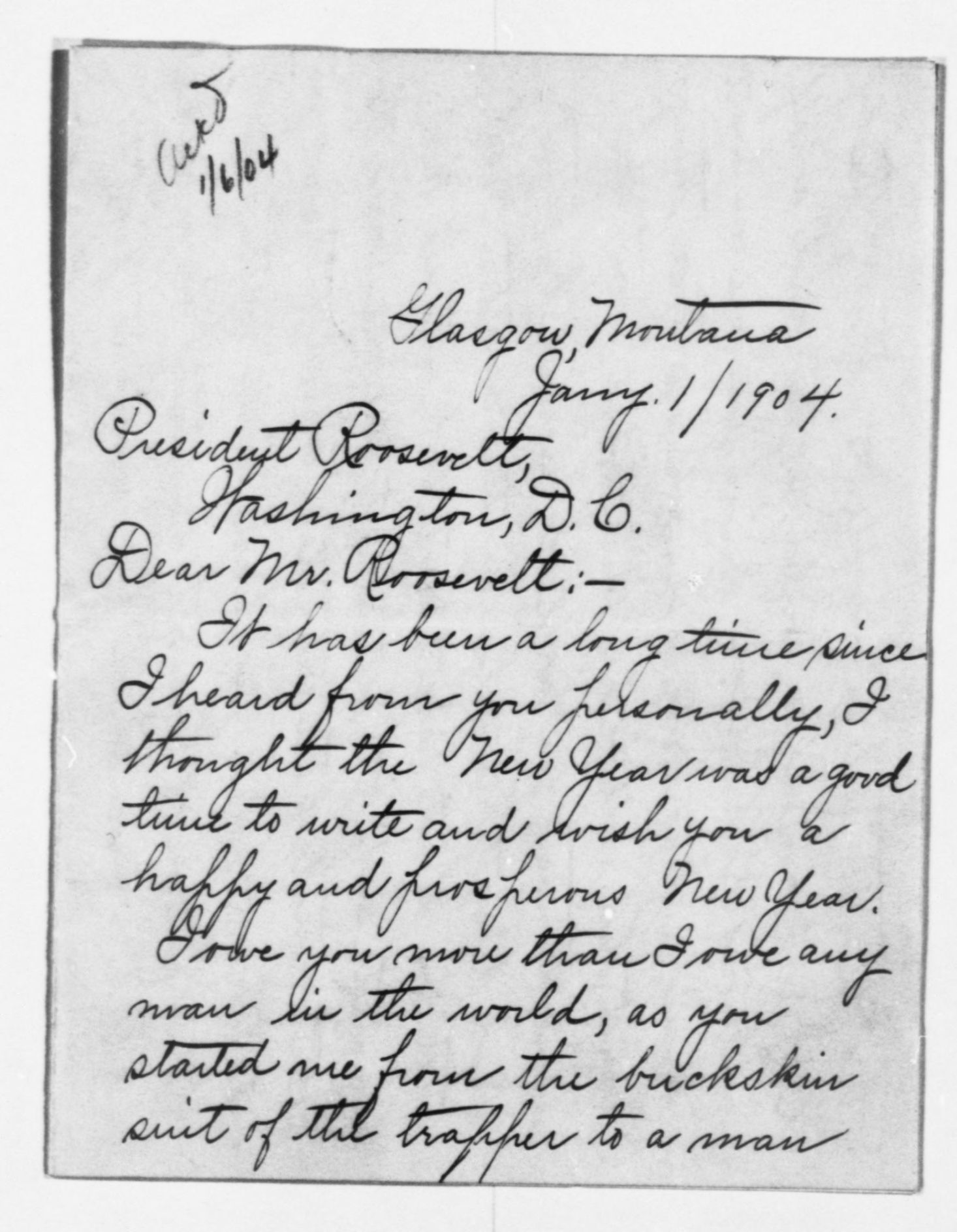 Scanned image of the current content page