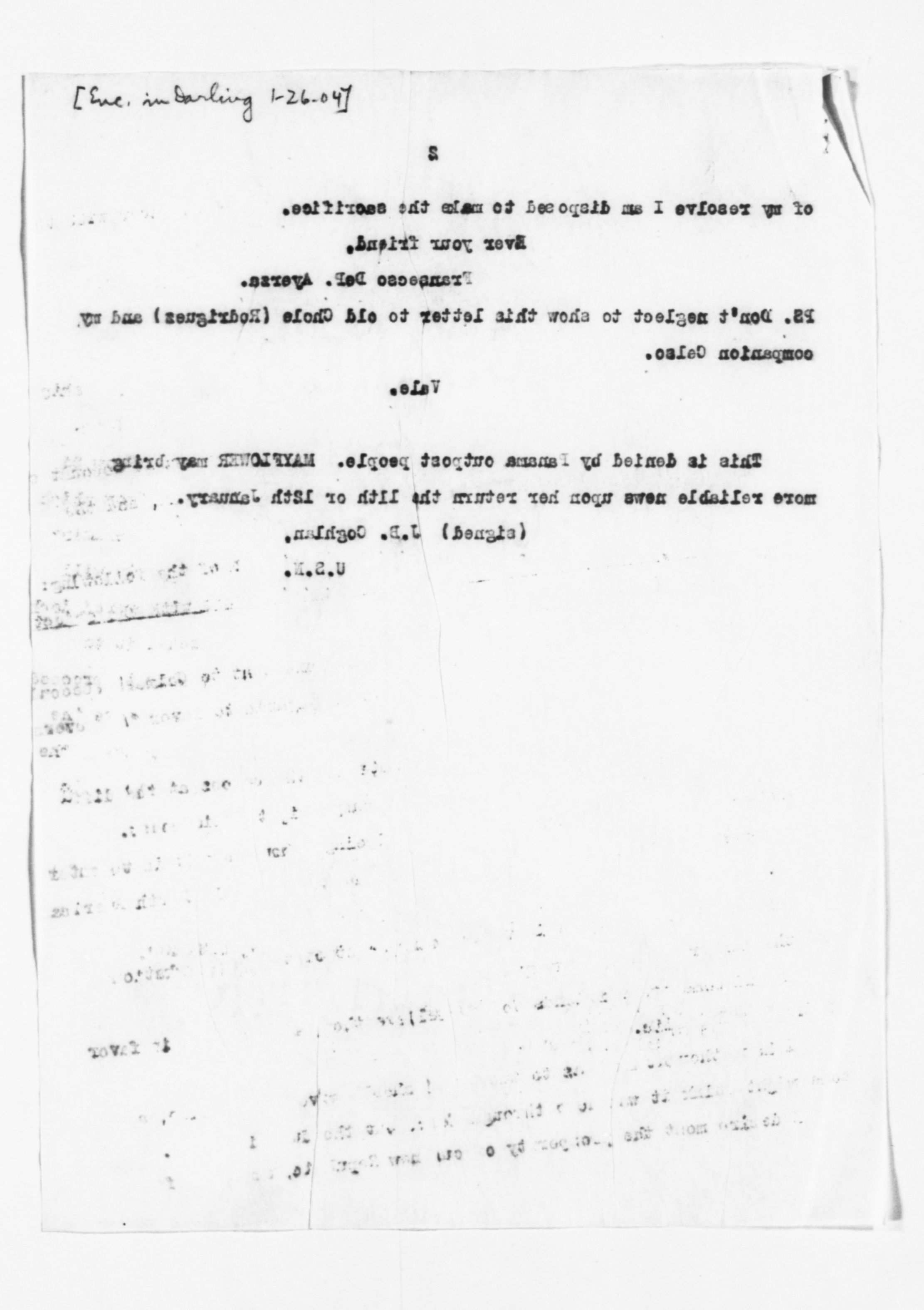 Scanned image of the current content page