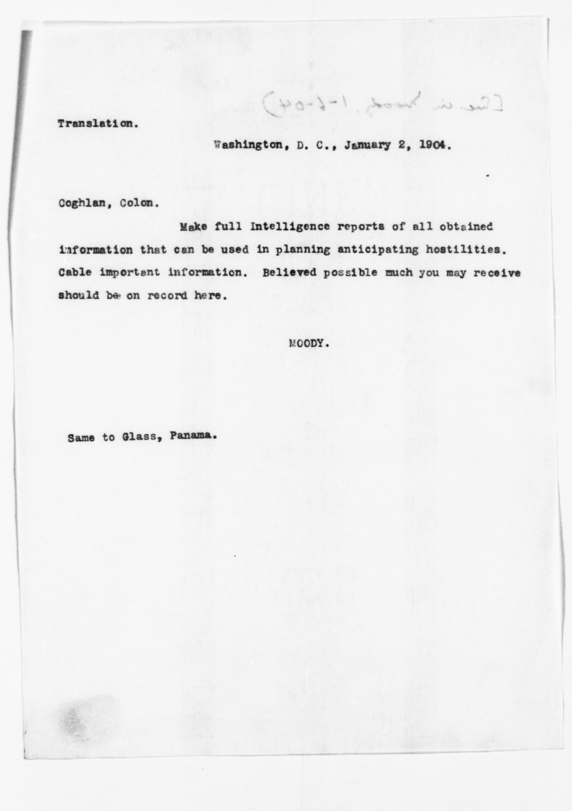 Scanned image of the current content page