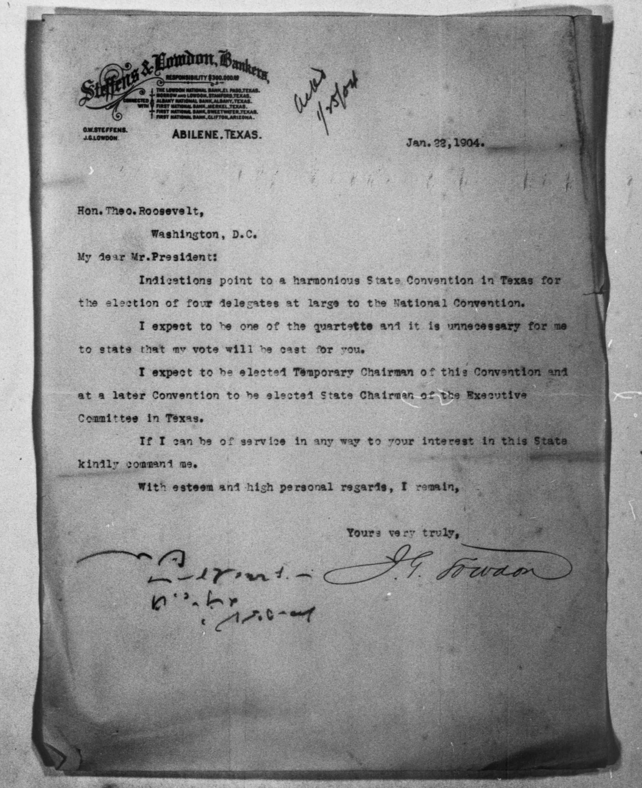 Scanned image of the current content page