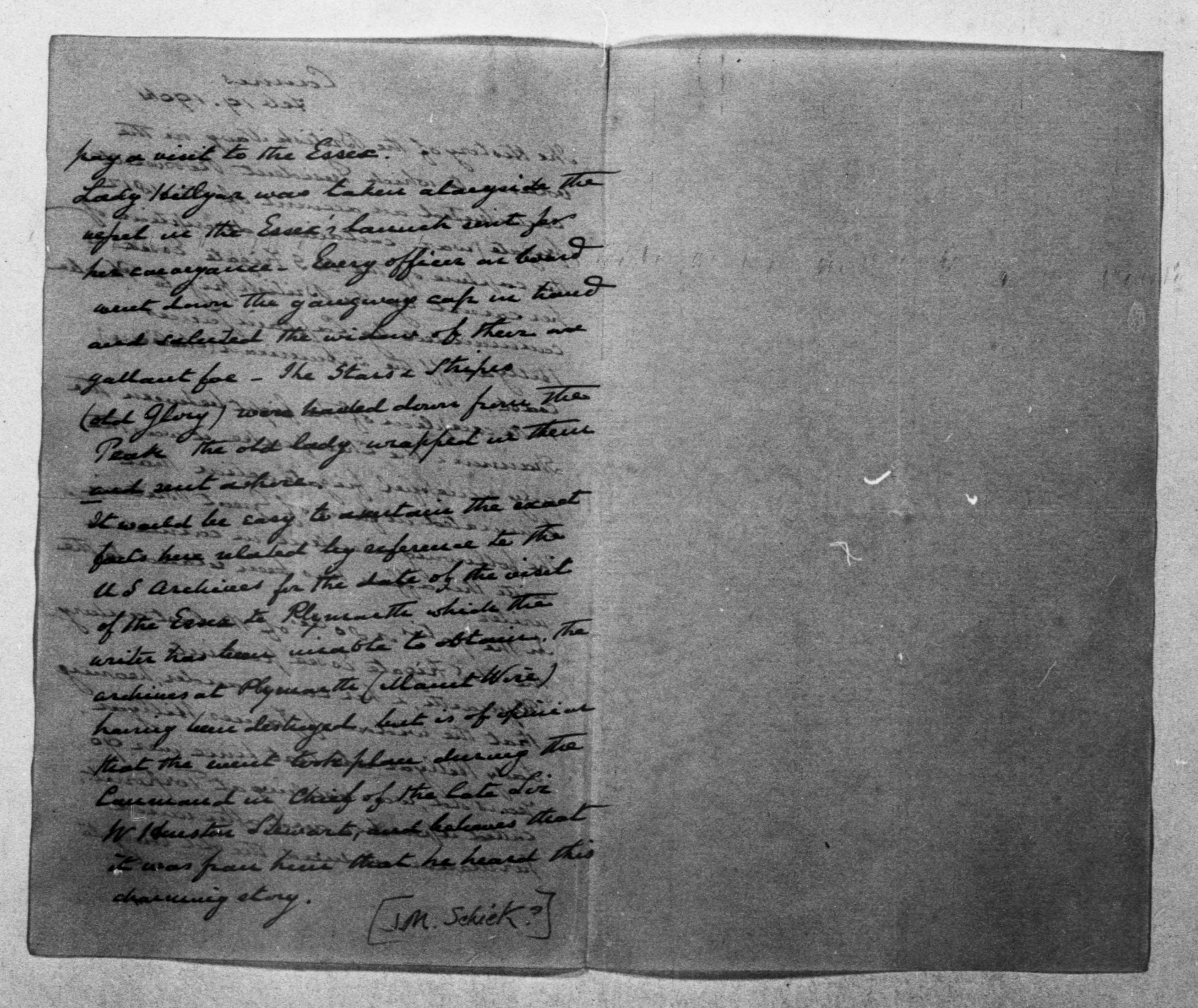 Scanned image of the current content page