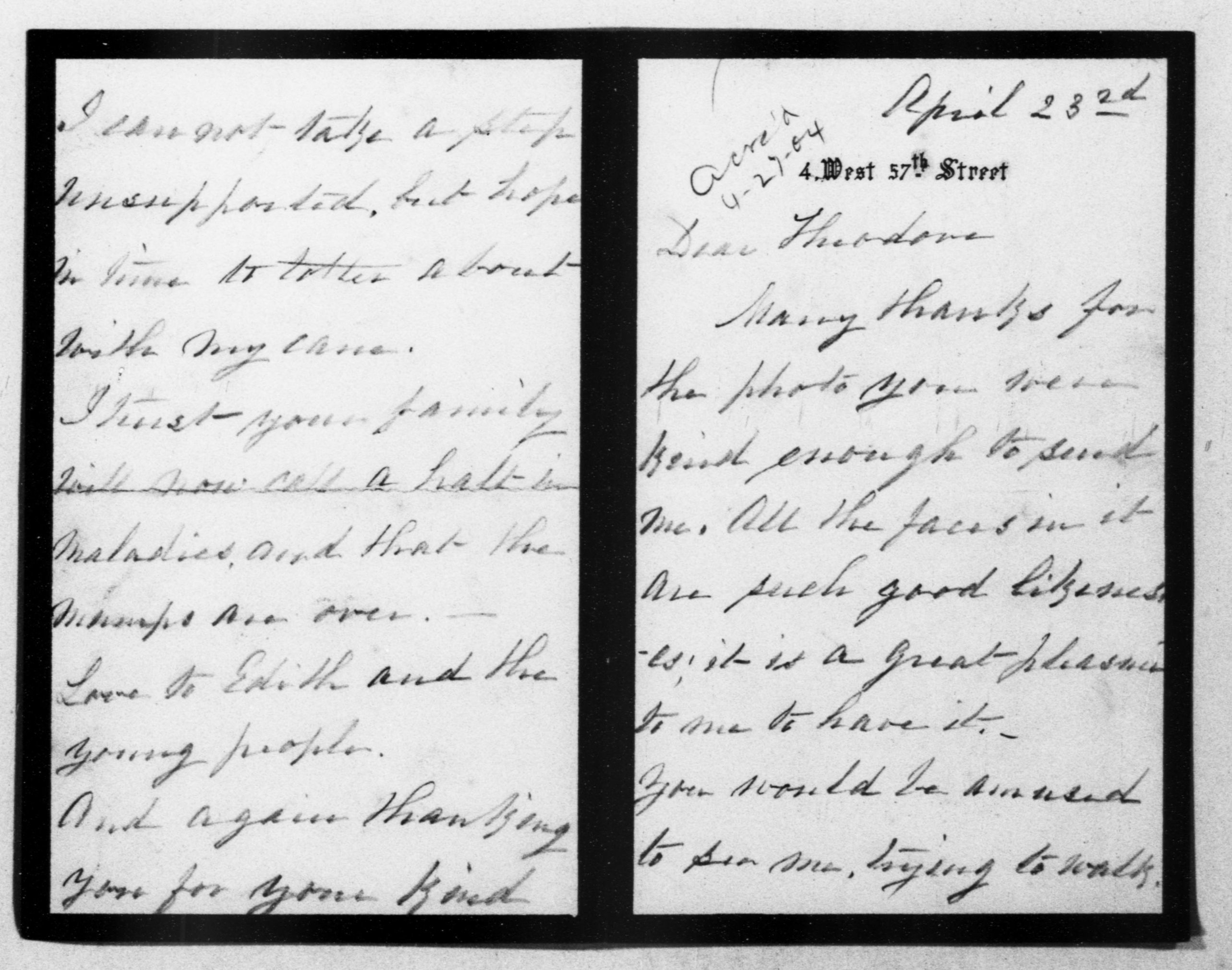 Scanned image of the current content page