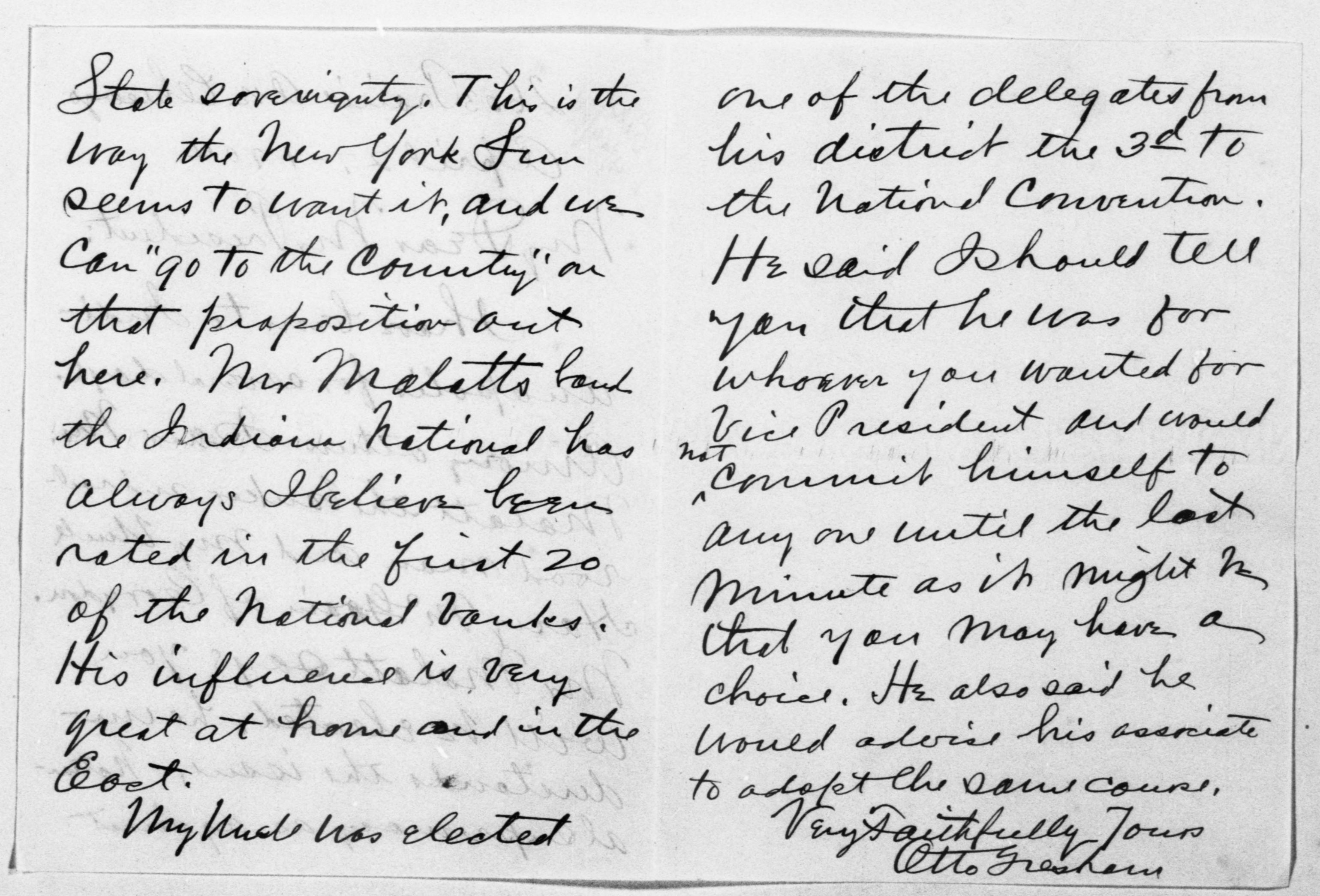 Scanned image of the current content page