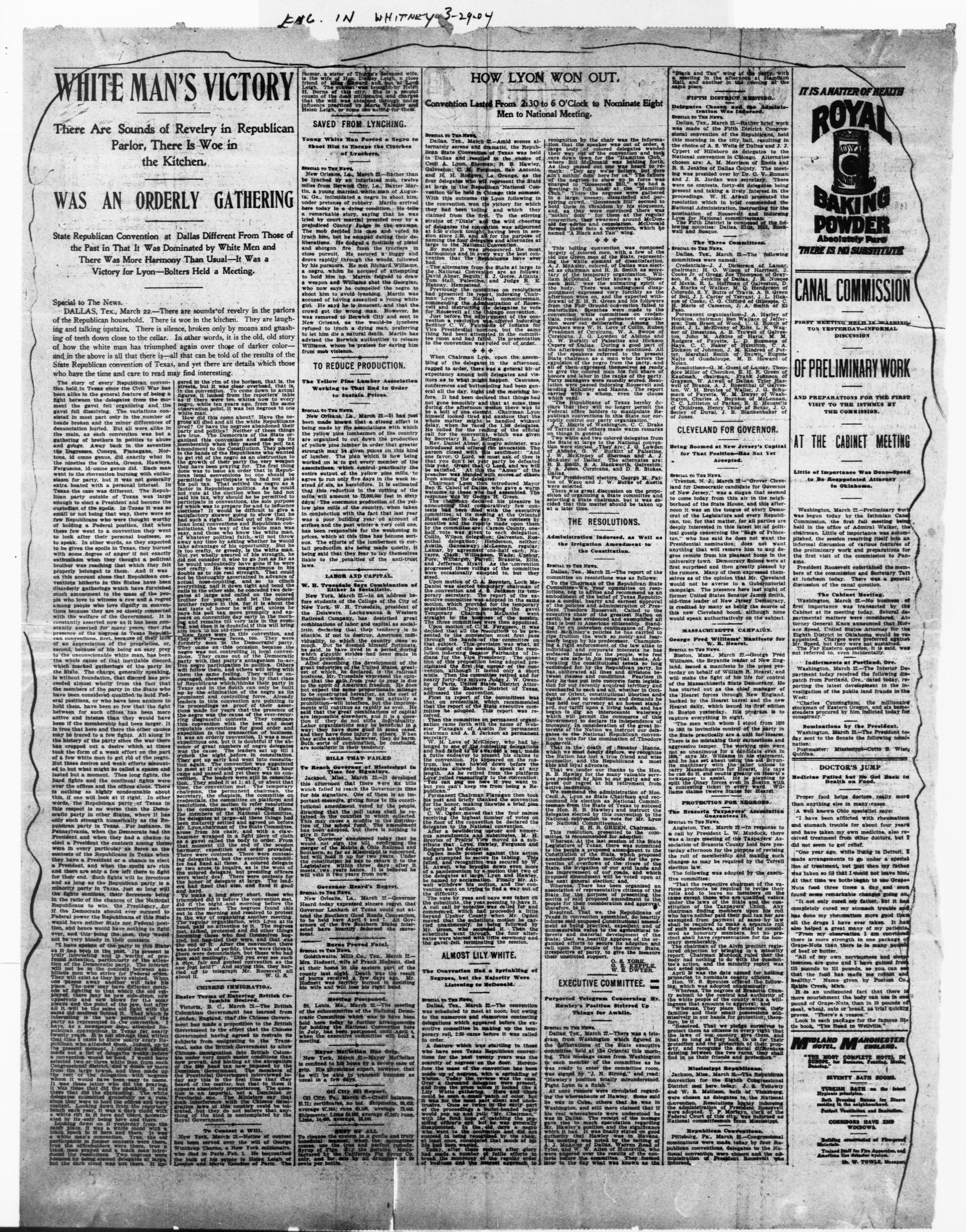 Scanned image of the current content page
