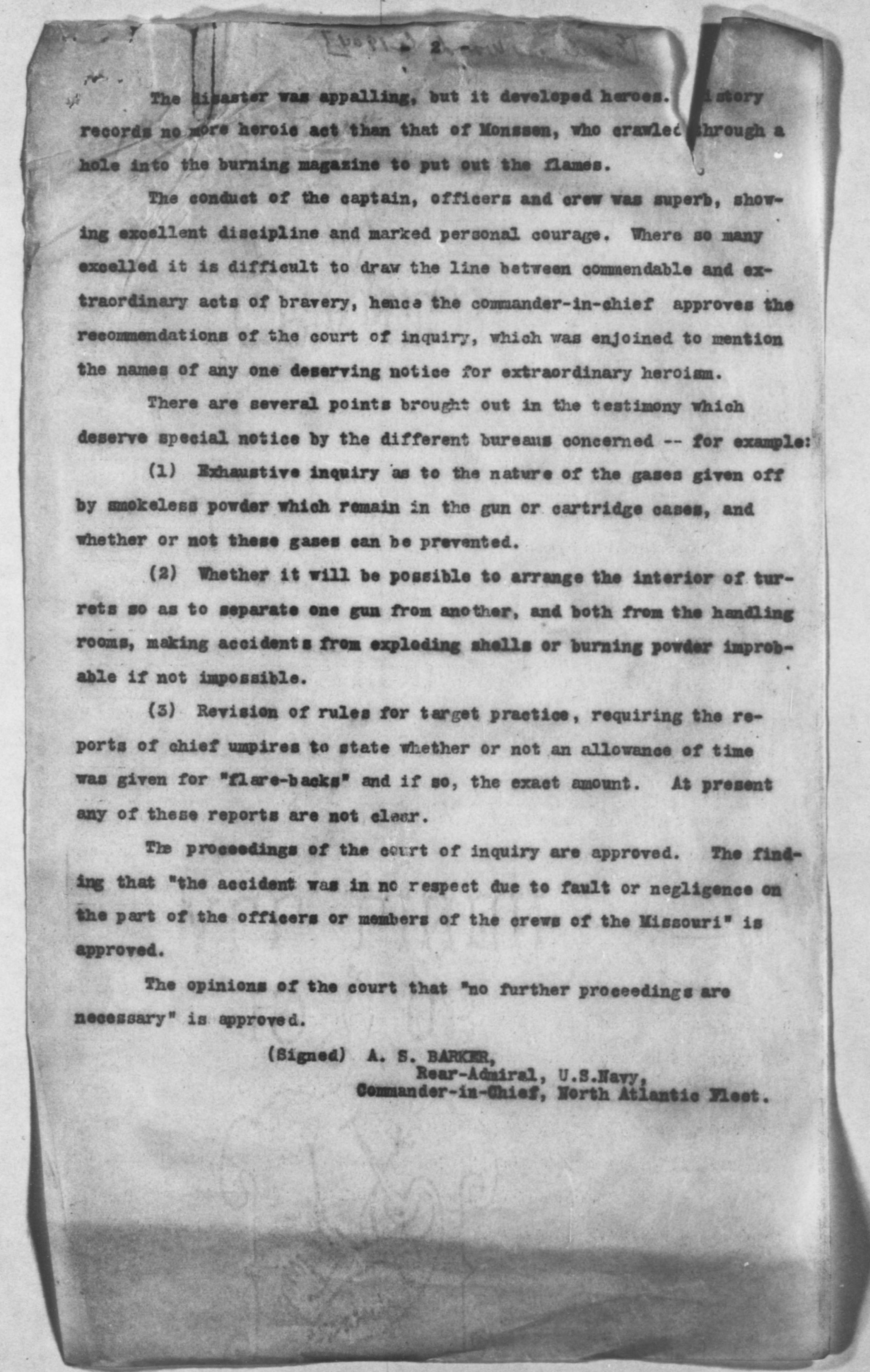 Scanned image of the current content page