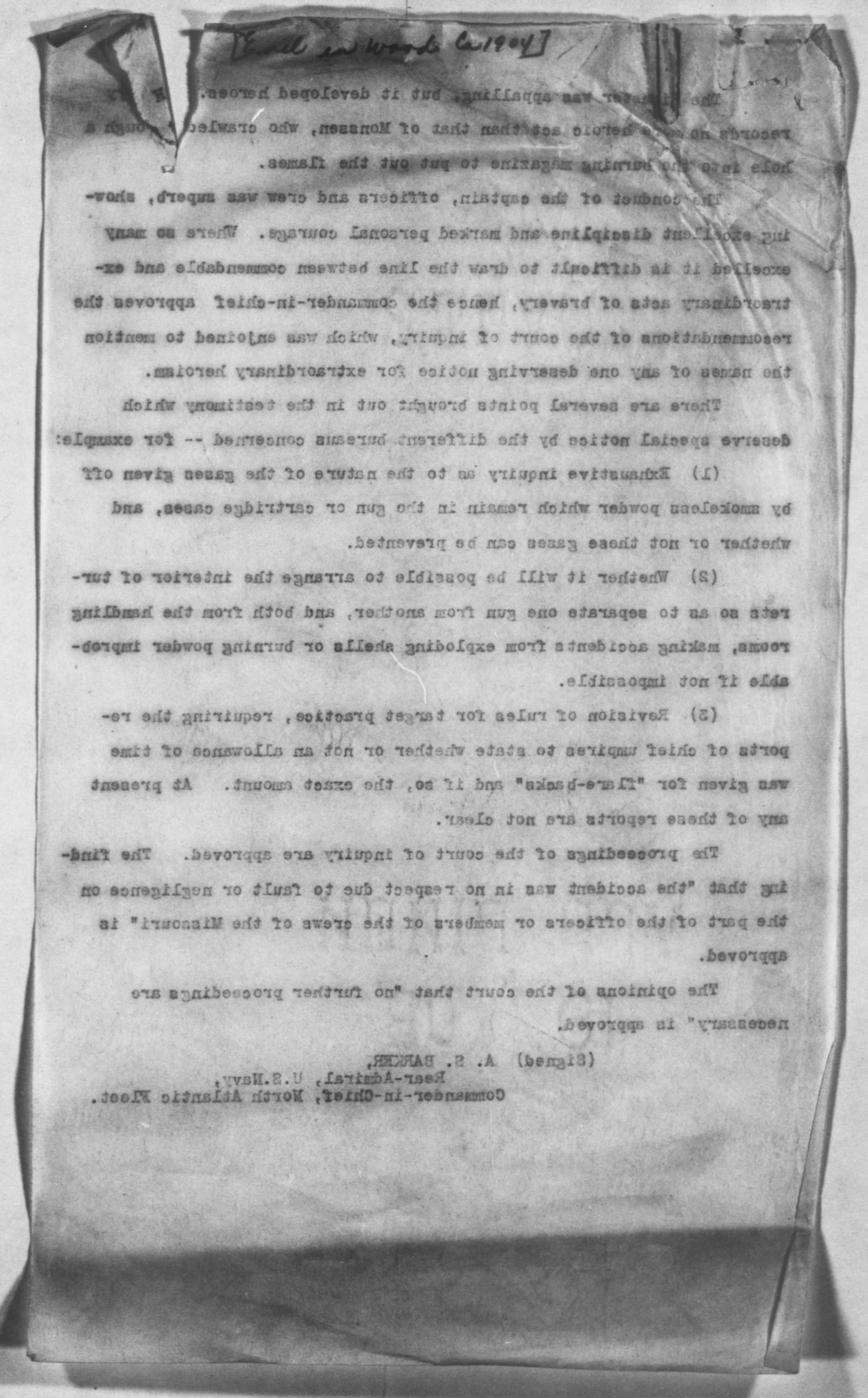 Scanned image of the current content page