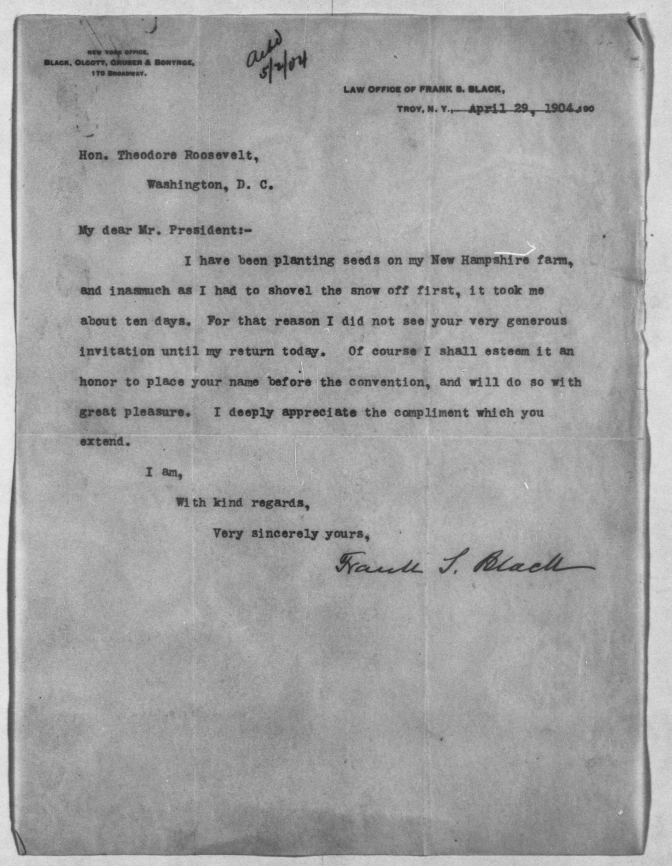 Scanned image of the current content page