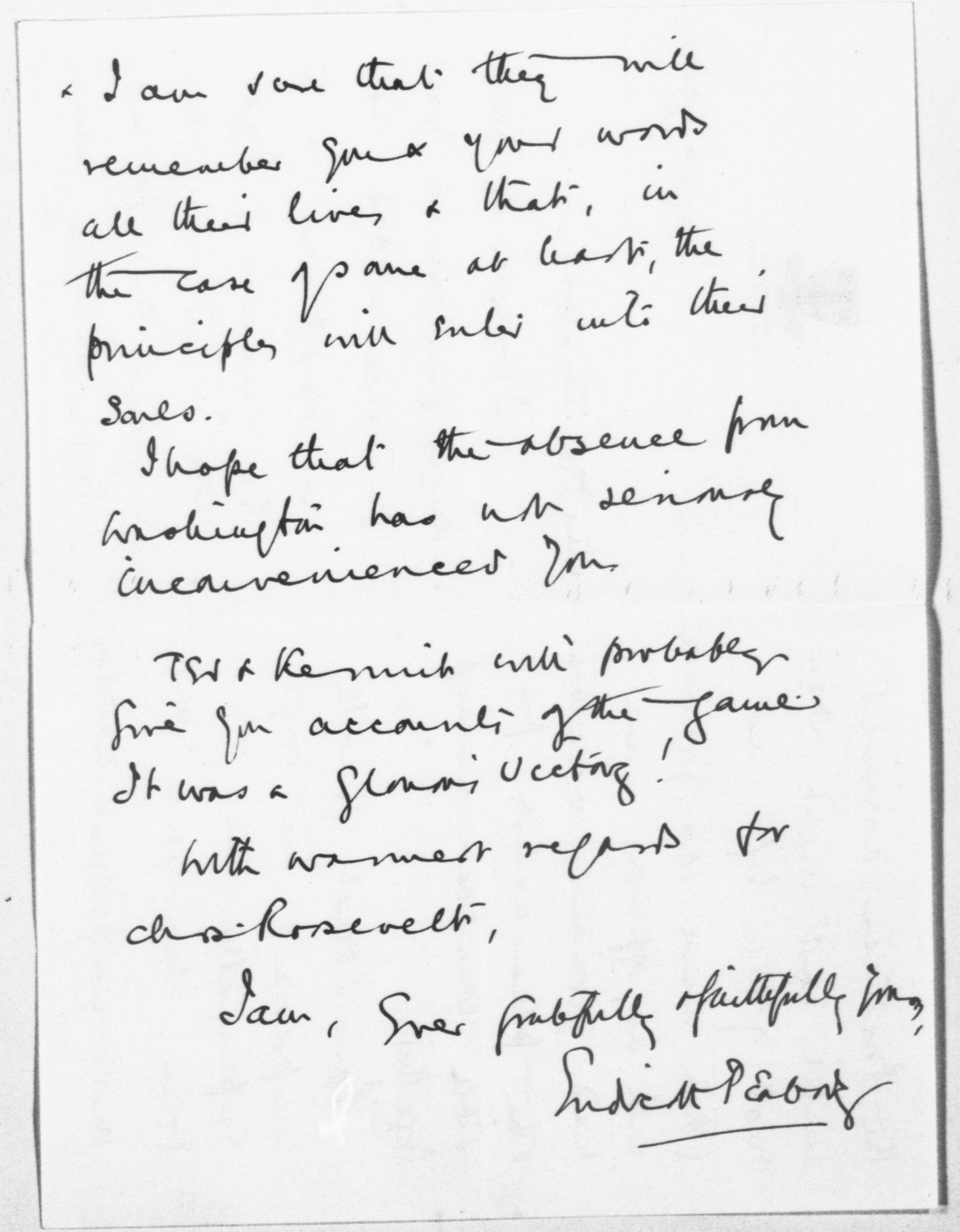 Scanned image of the current content page