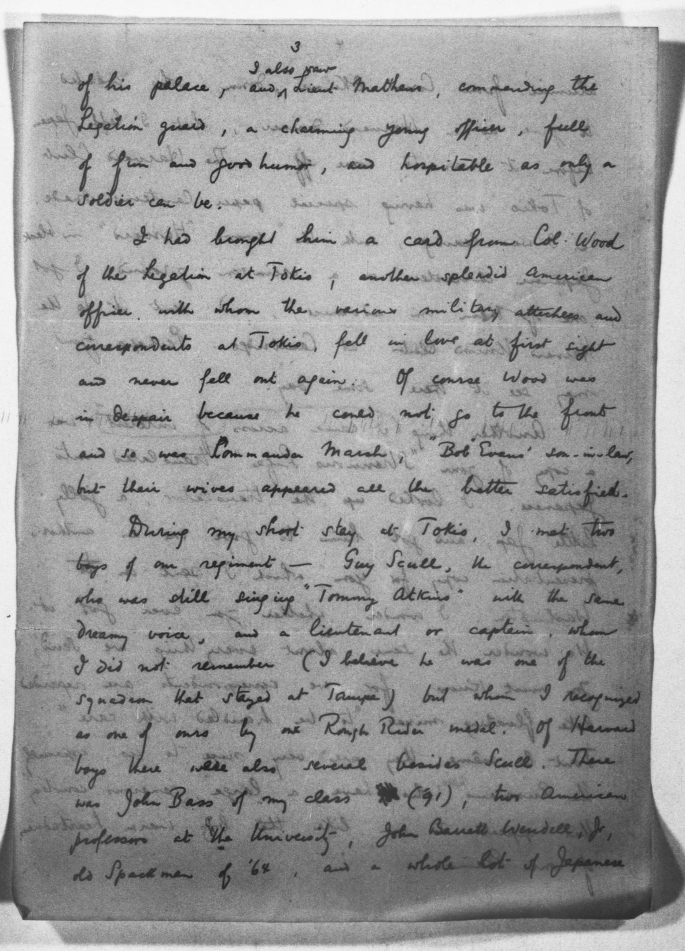 Scanned image of the current content page