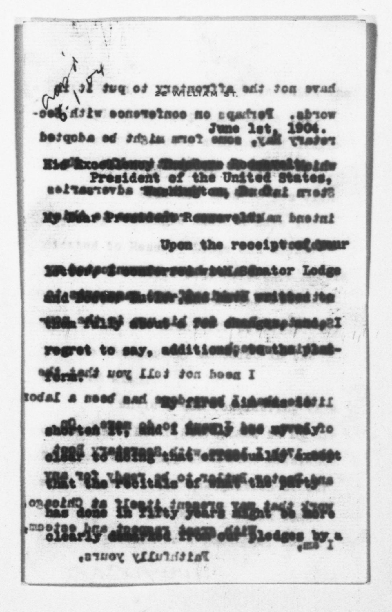 Scanned image of the current content page