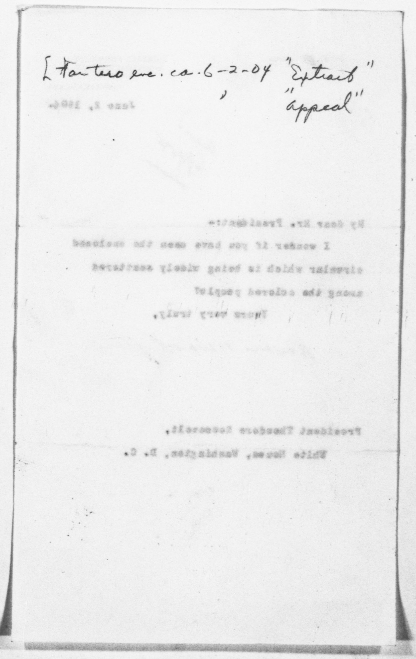 Scanned image of the current content page