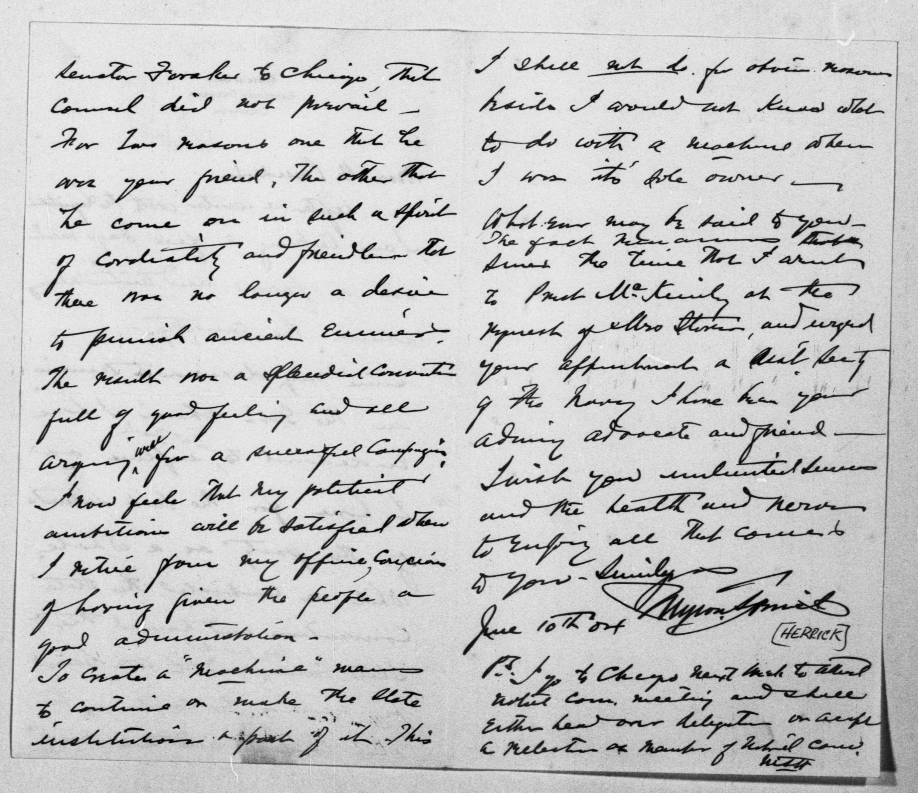 Scanned image of the current content page