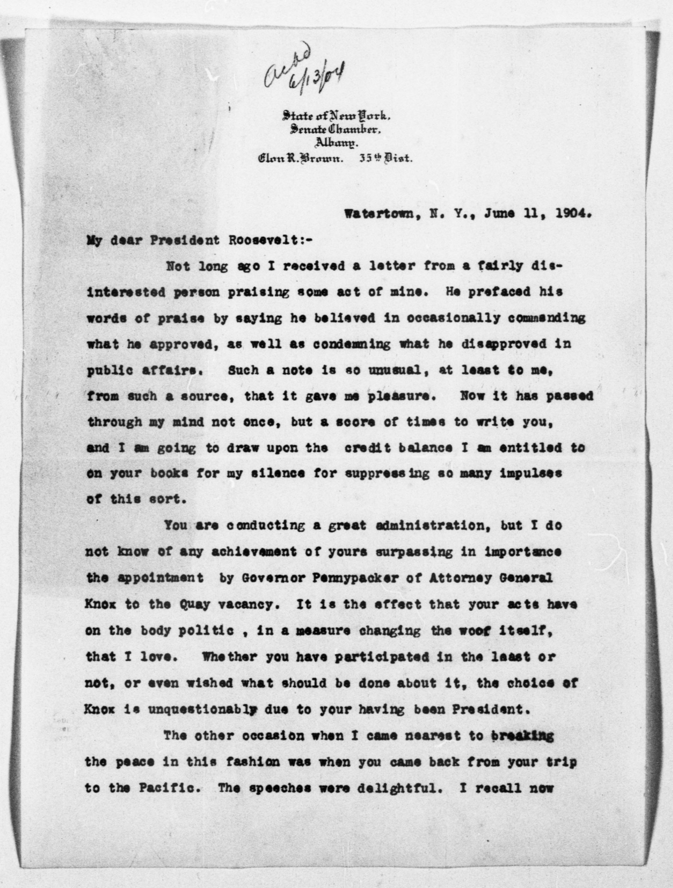 Scanned image of the current content page