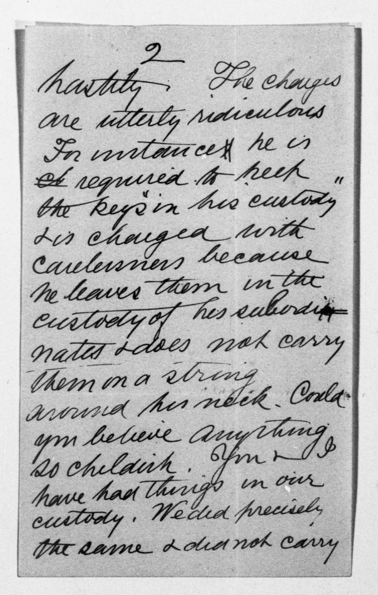 Scanned image of the current content page