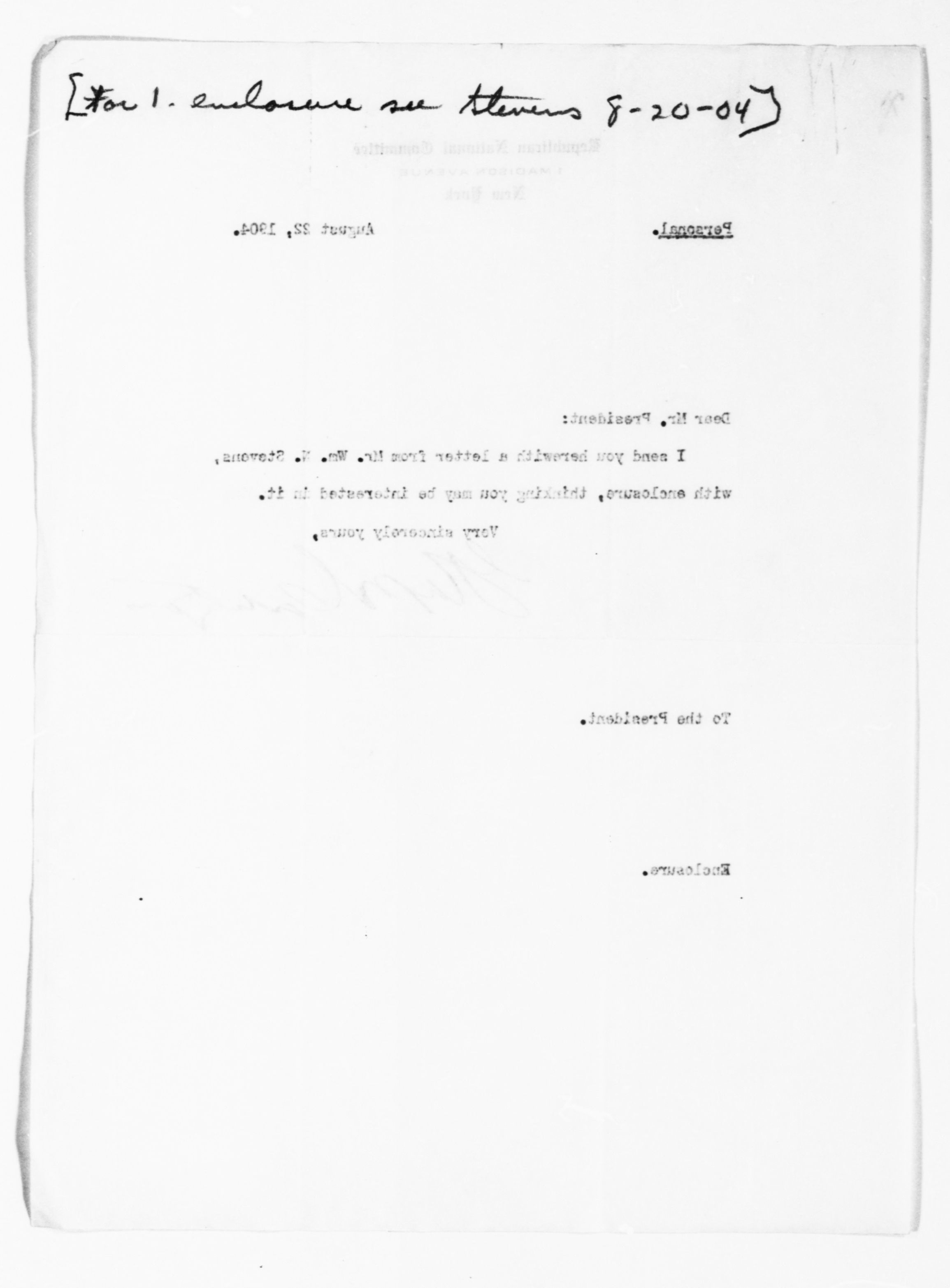 Scanned image of the current content page