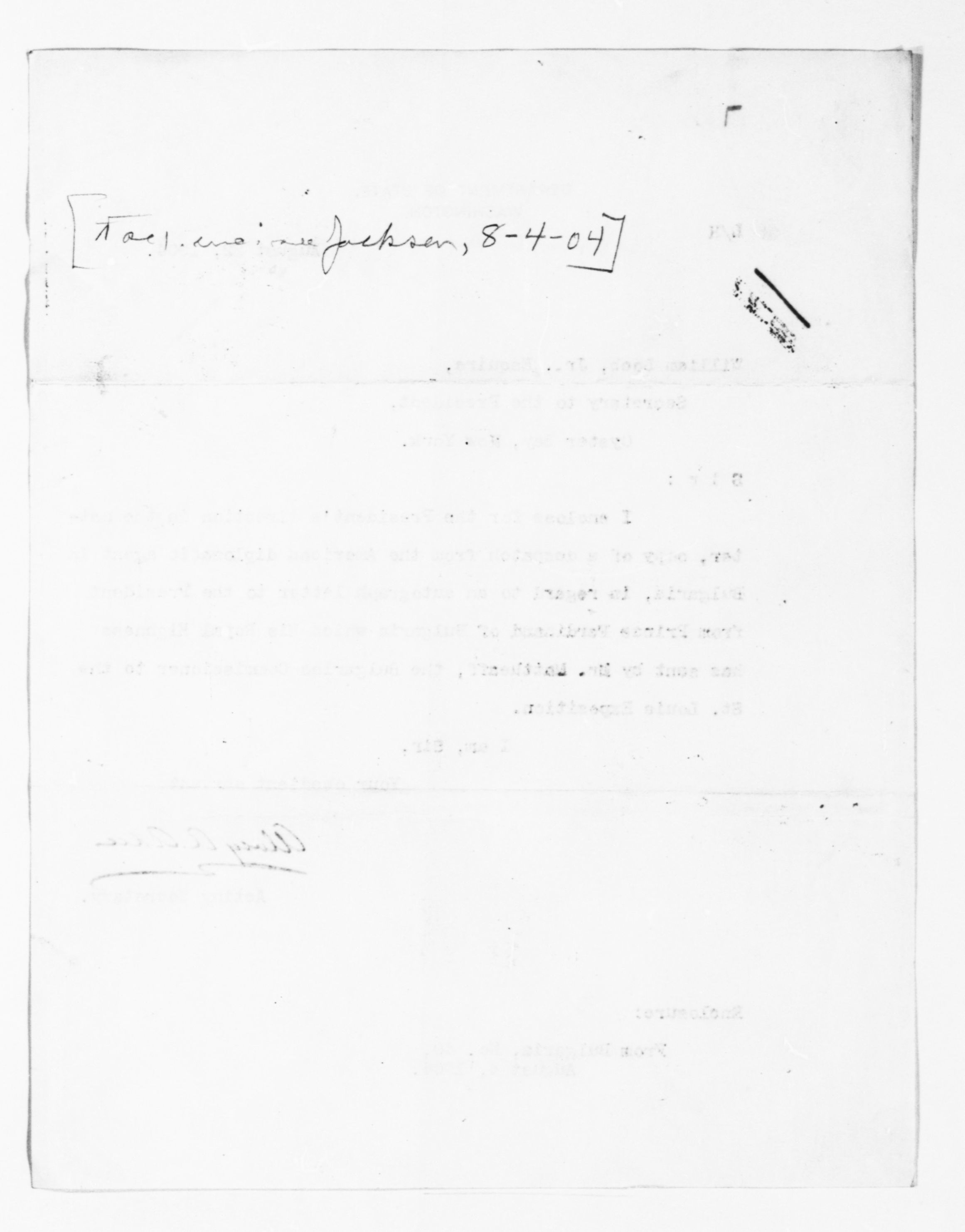 Scanned image of the current content page