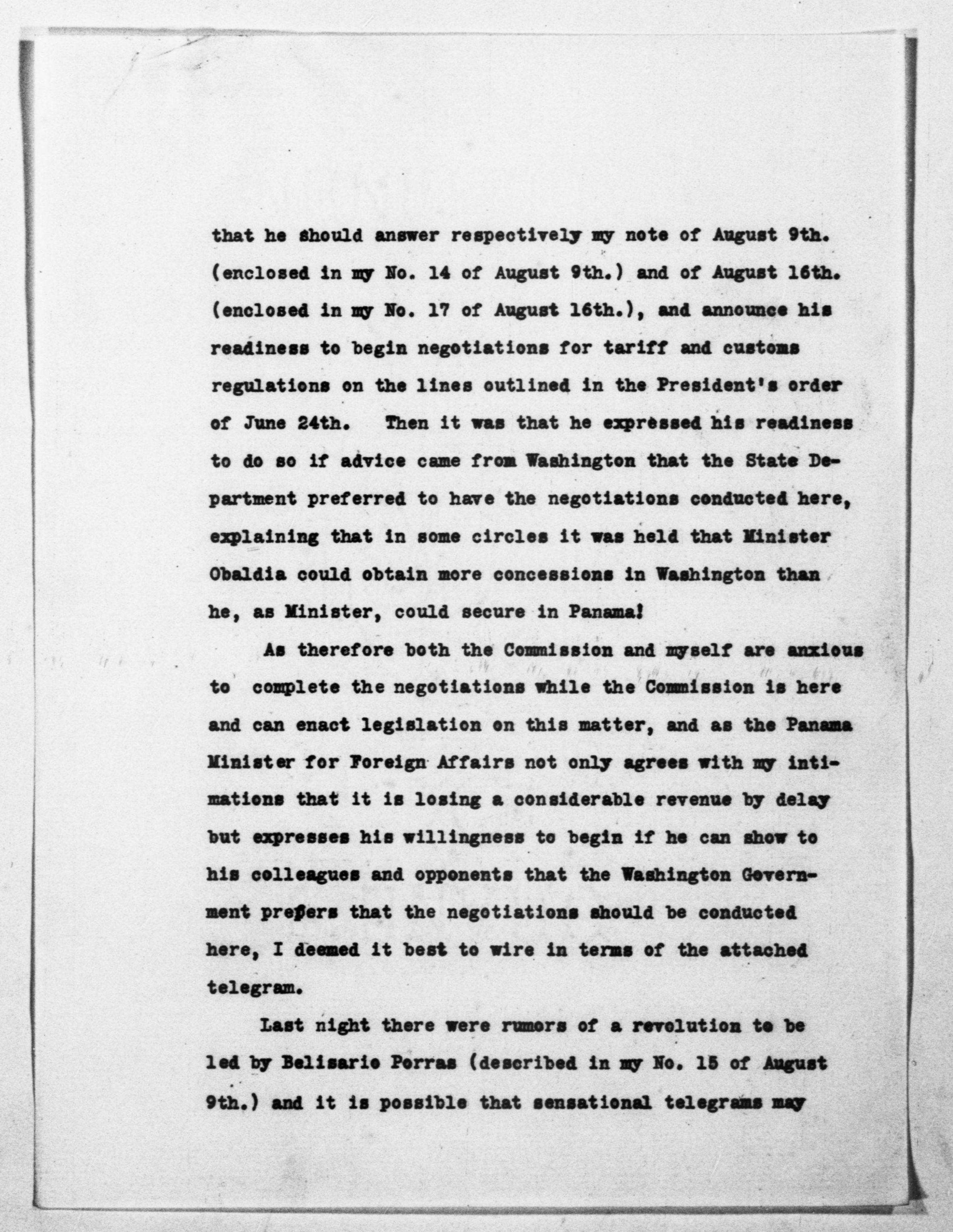 Scanned image of the current content page