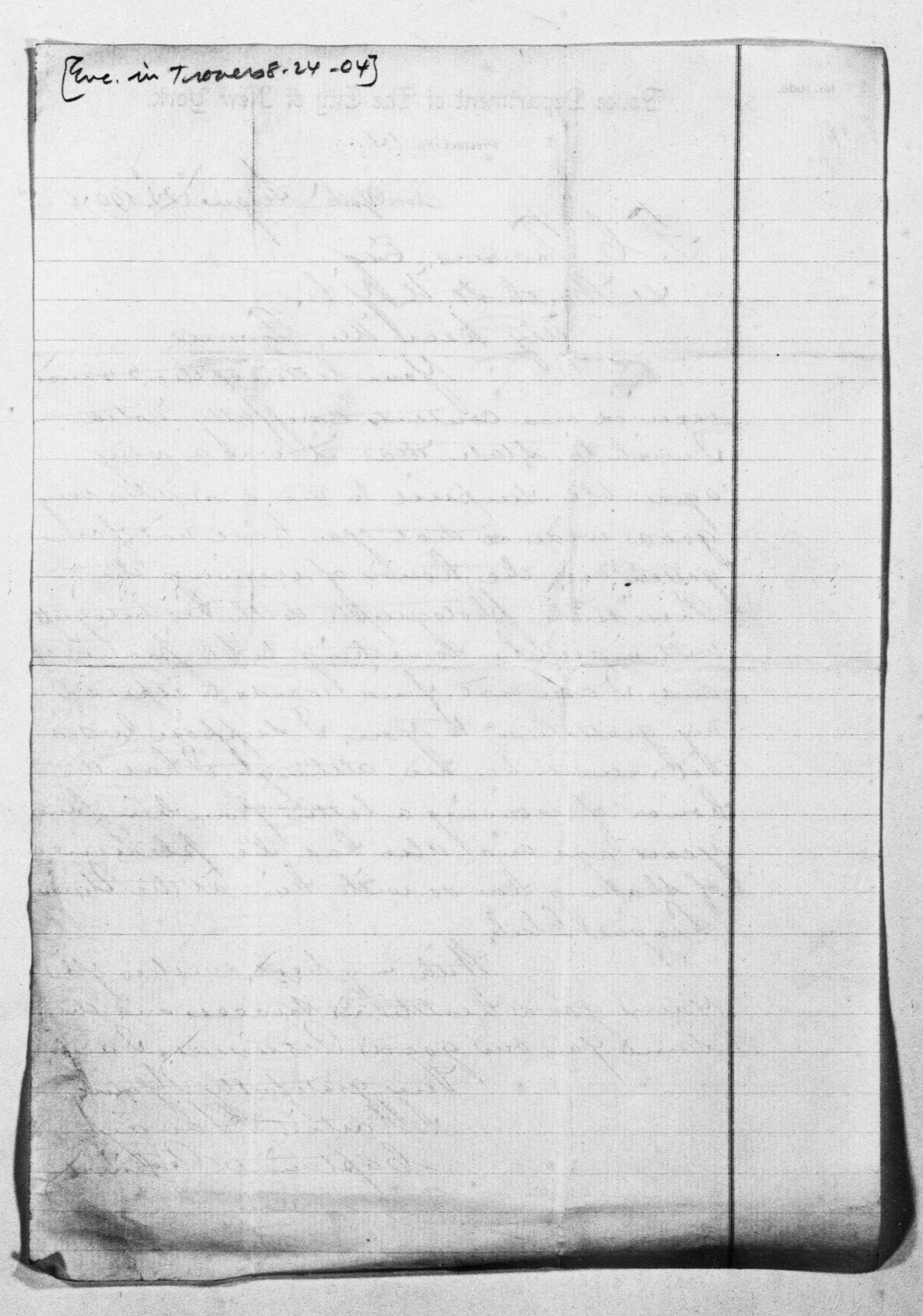 Scanned image of the current content page