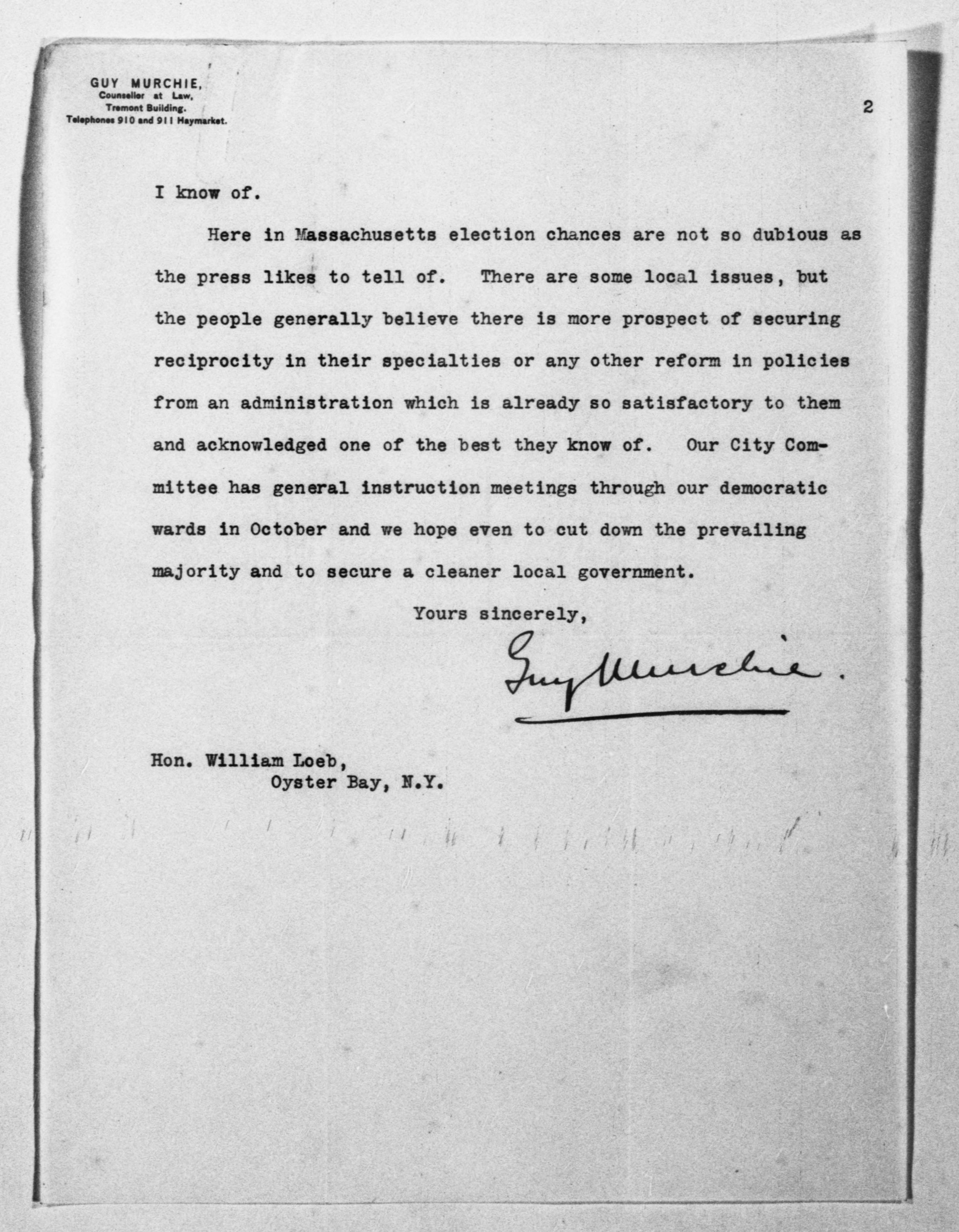 Scanned image of the current content page