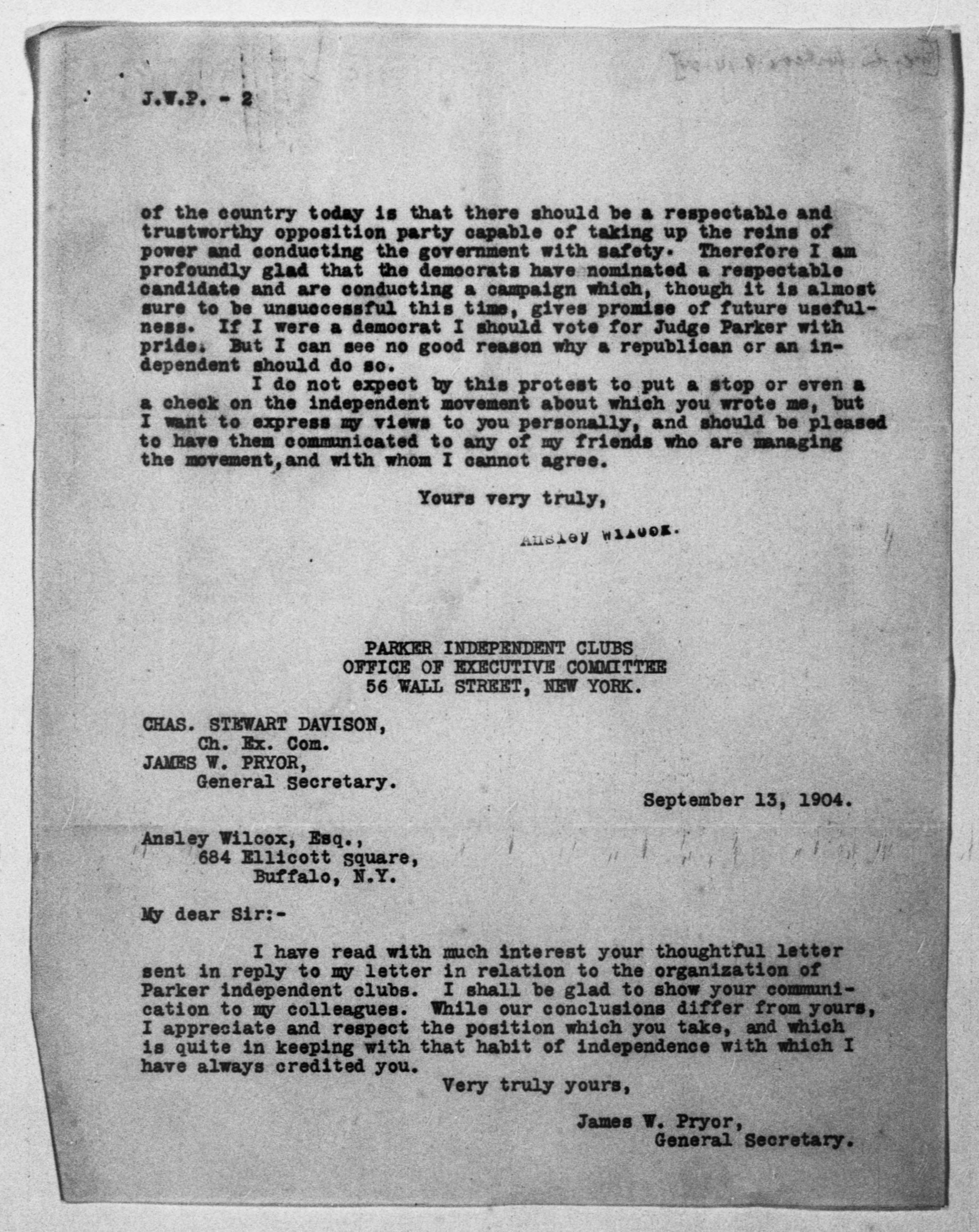 Scanned image of the current content page