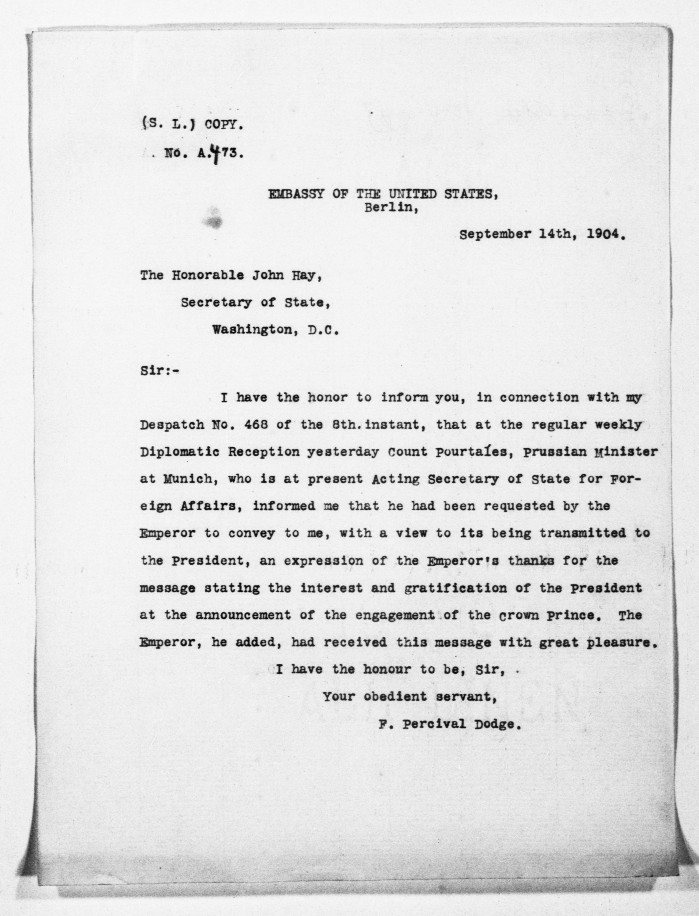 Scanned image of the current content page