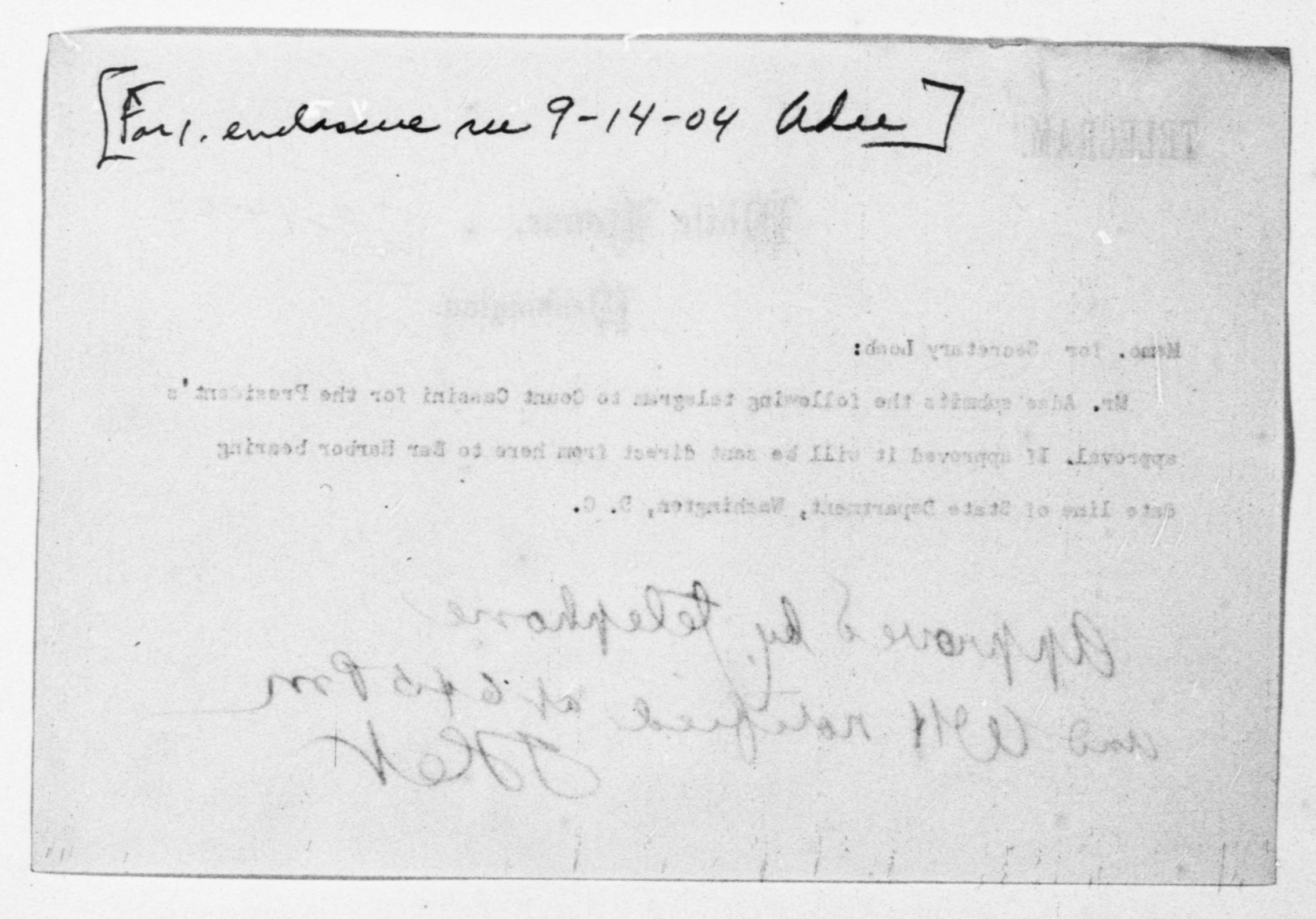 Scanned image of the current content page