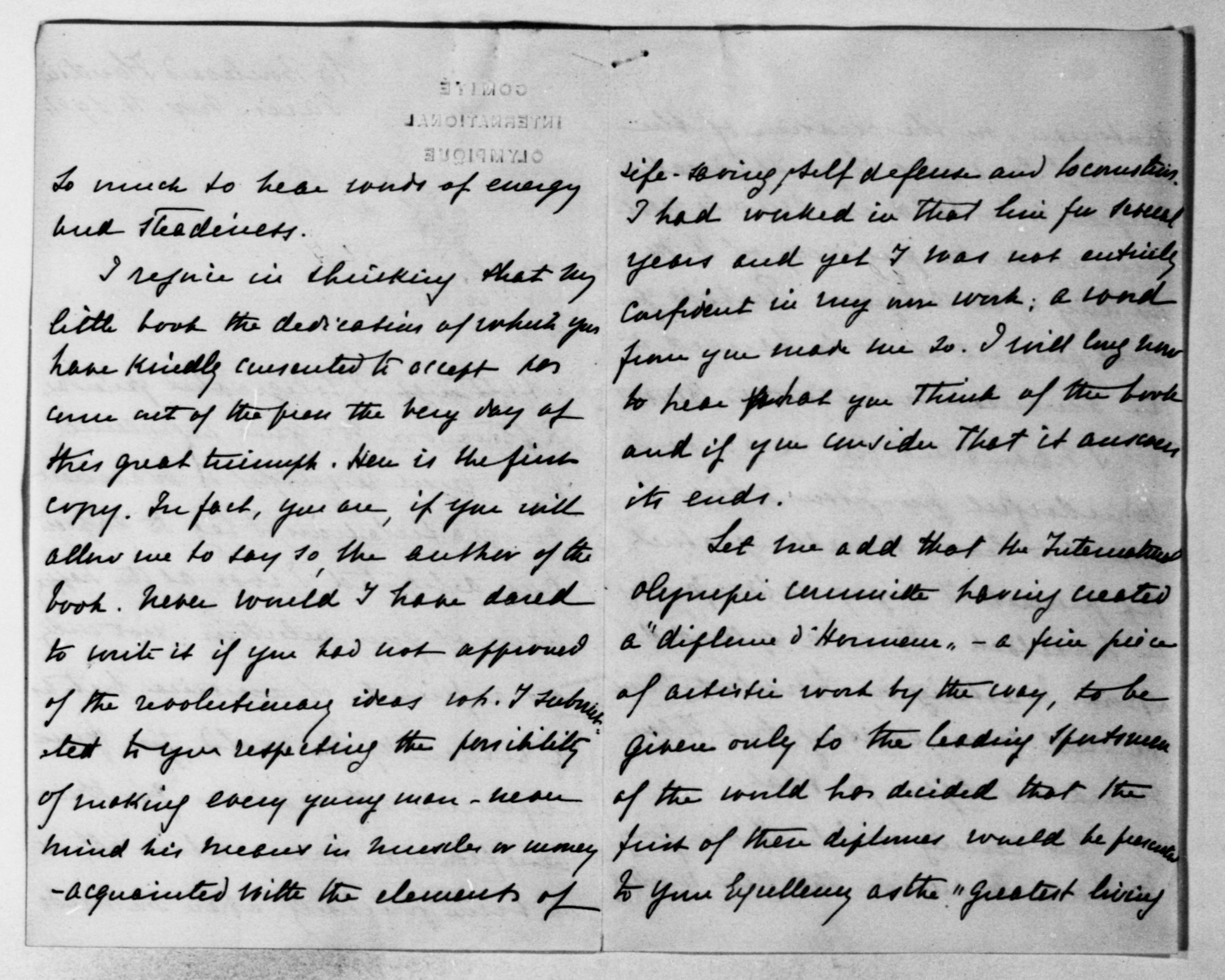 Scanned image of the current content page