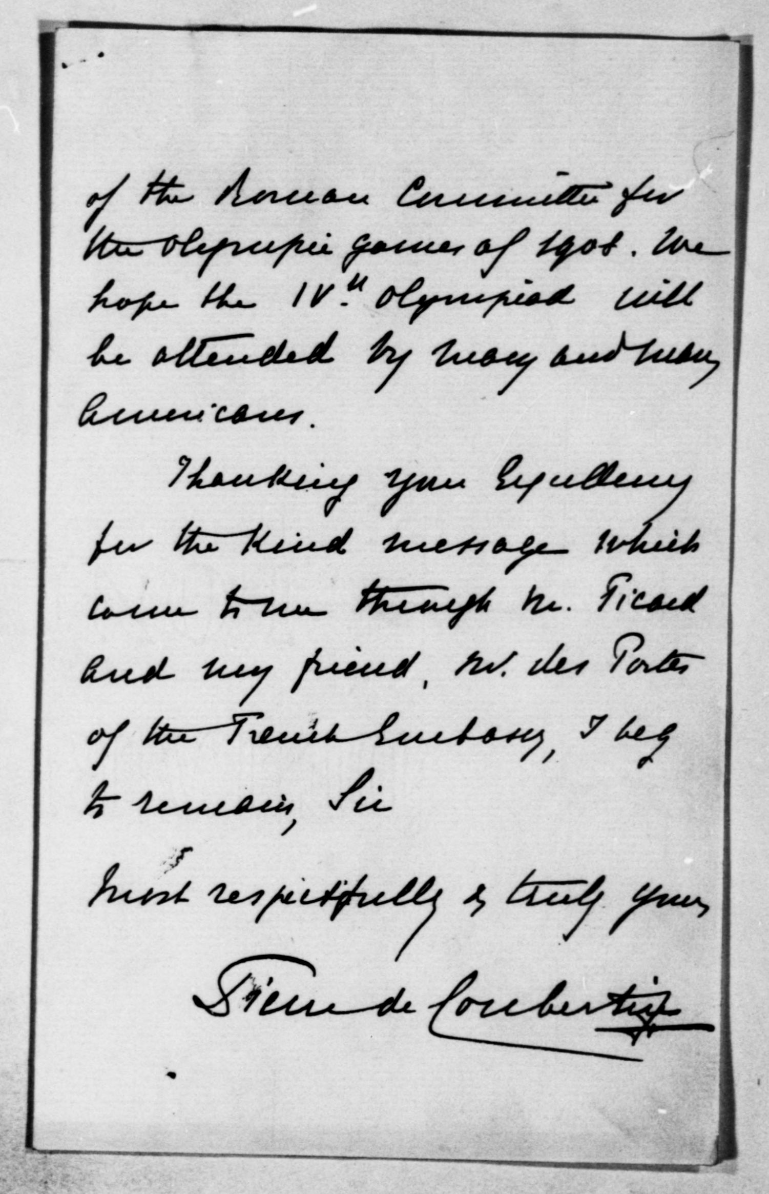 Scanned image of the current content page