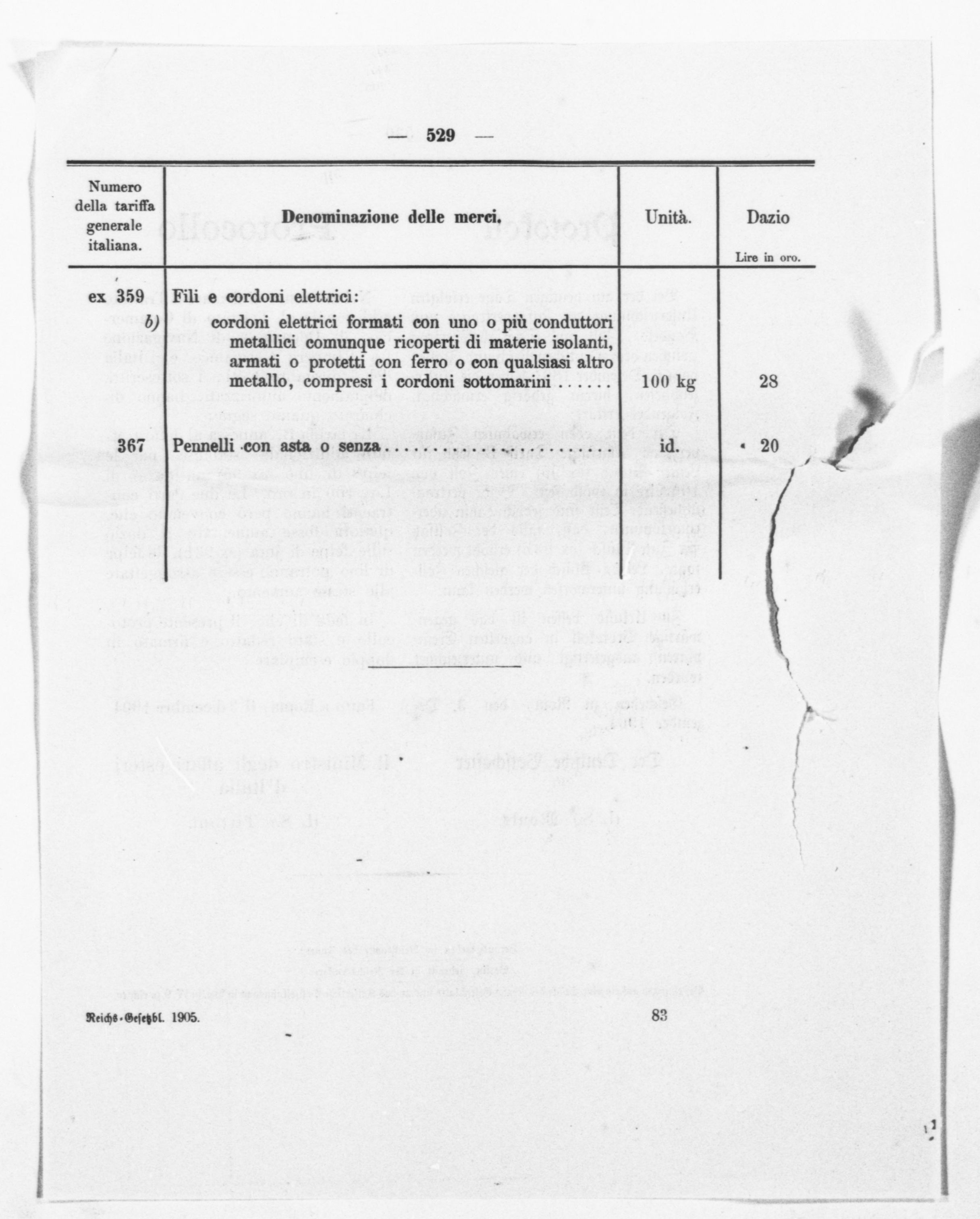 Scanned image of the current content page