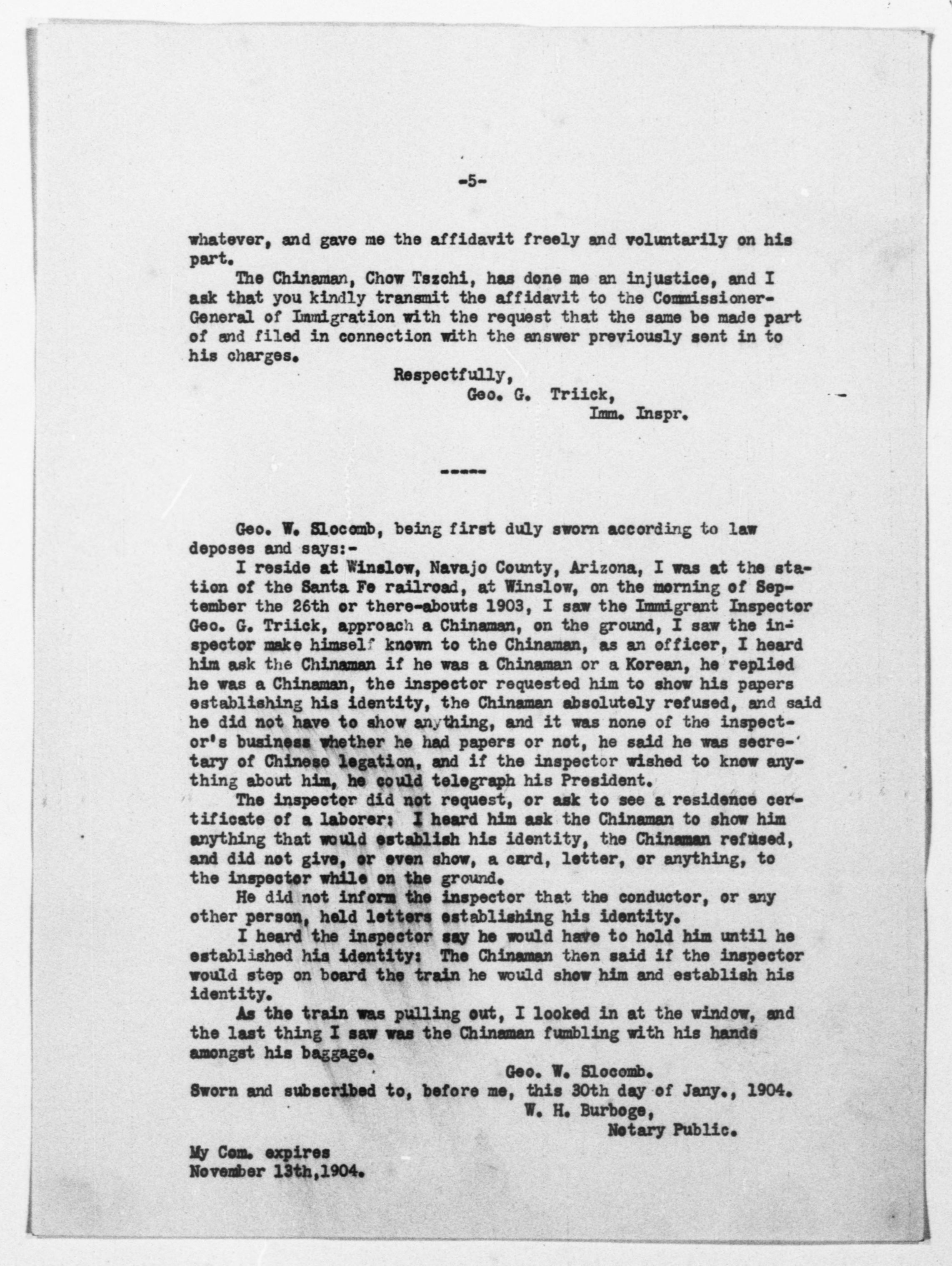 Scanned image of the current content page