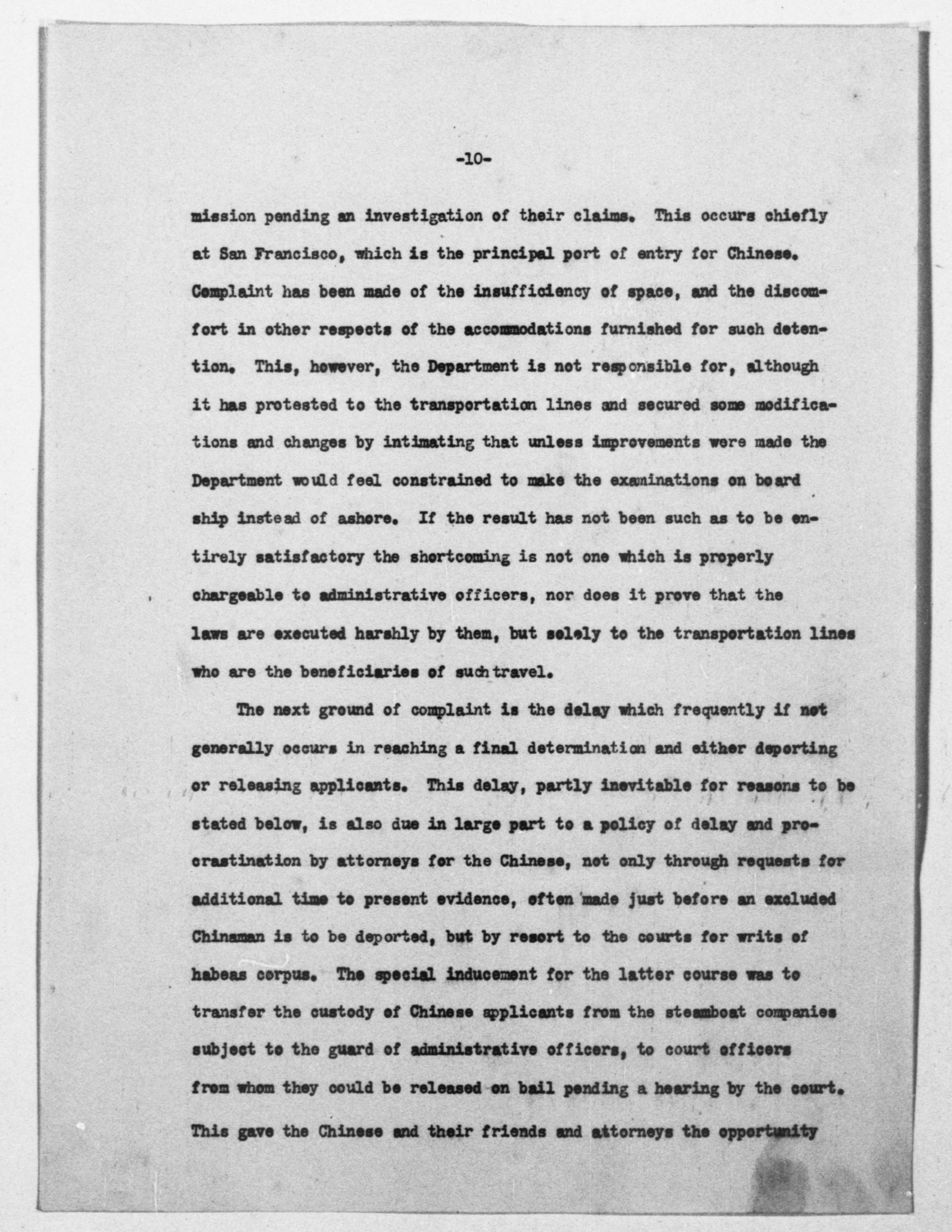 Scanned image of the current content page