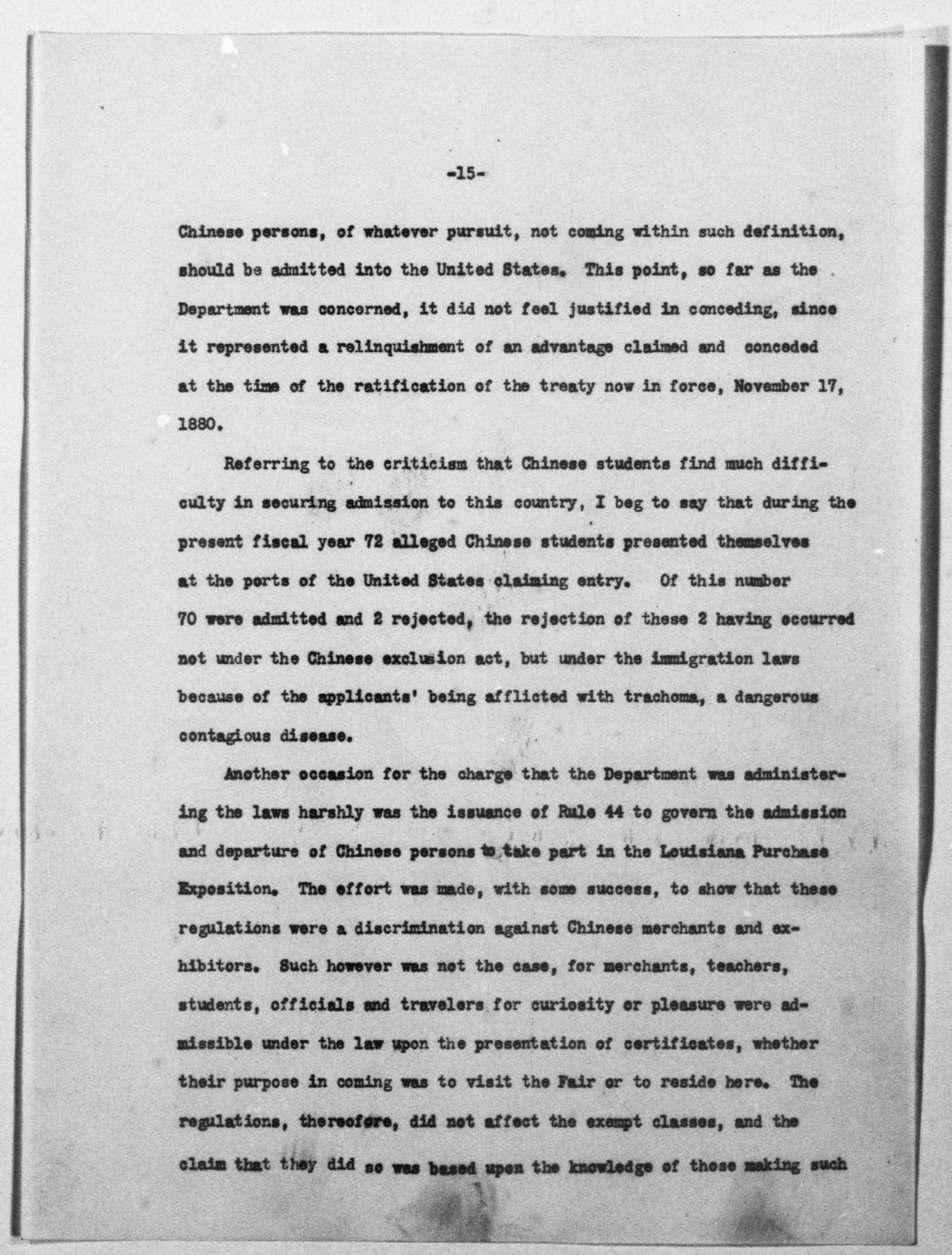 Scanned image of the current content page