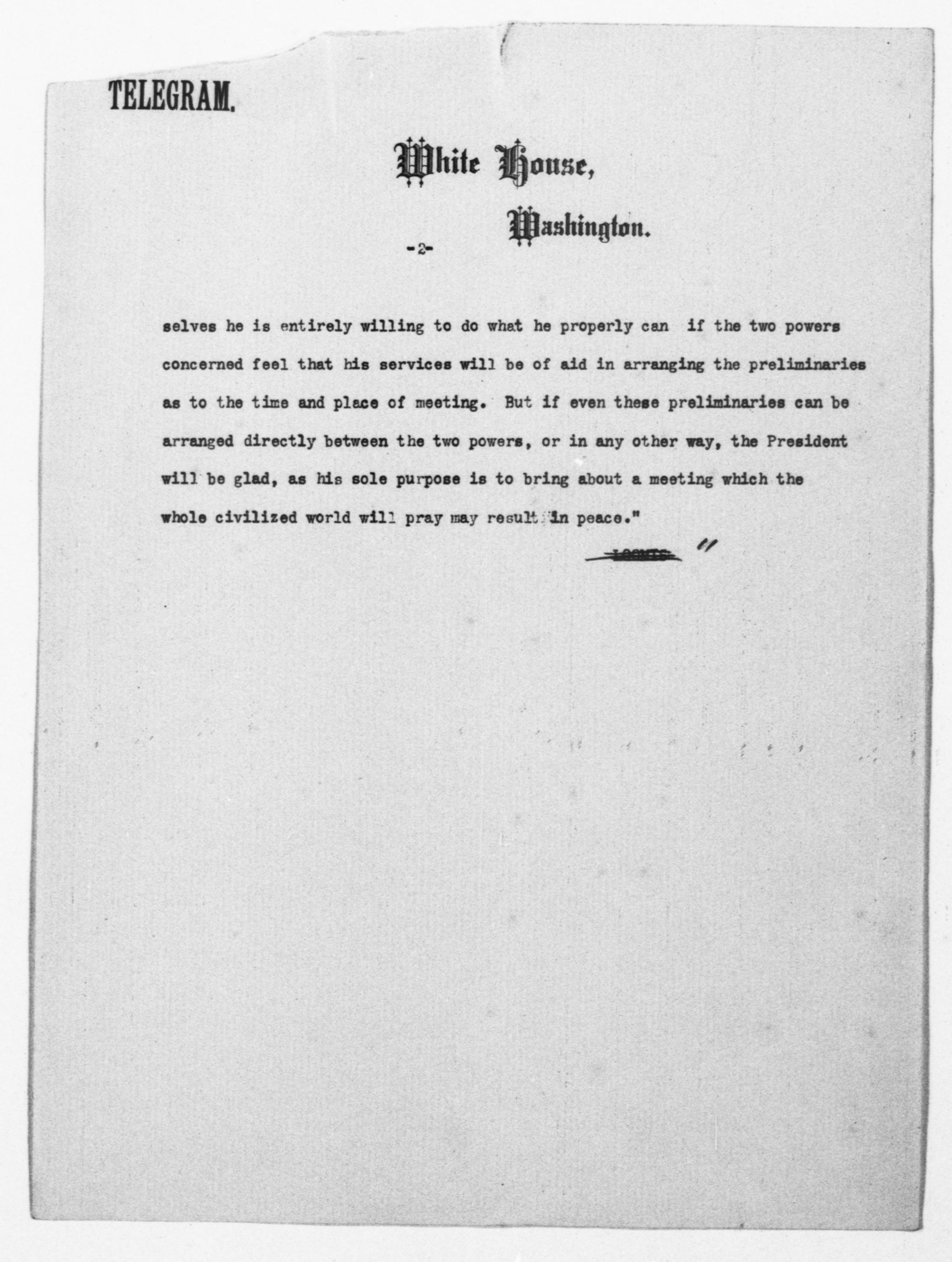 Scanned image of the current content page