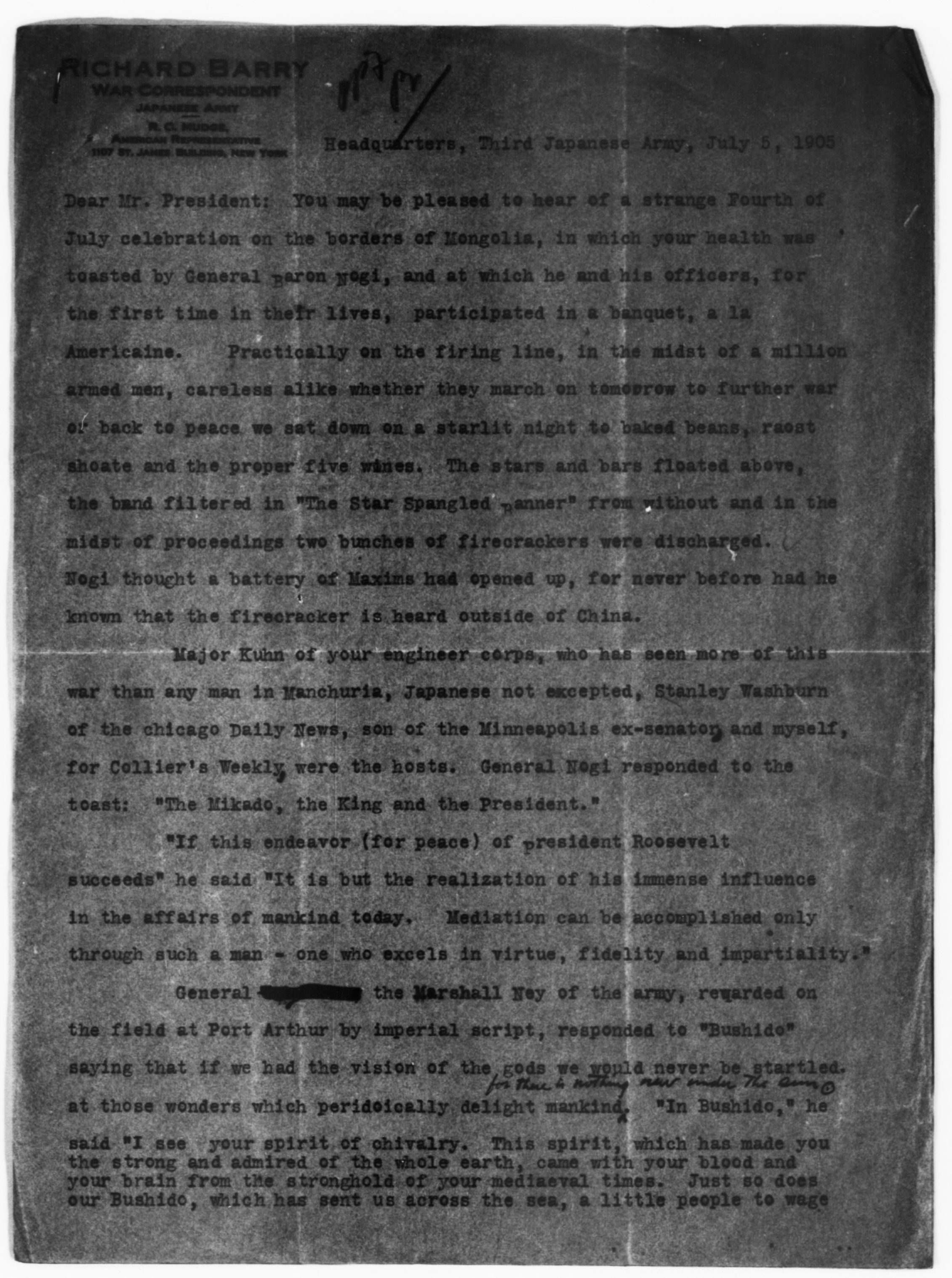 Scanned image of the current content page