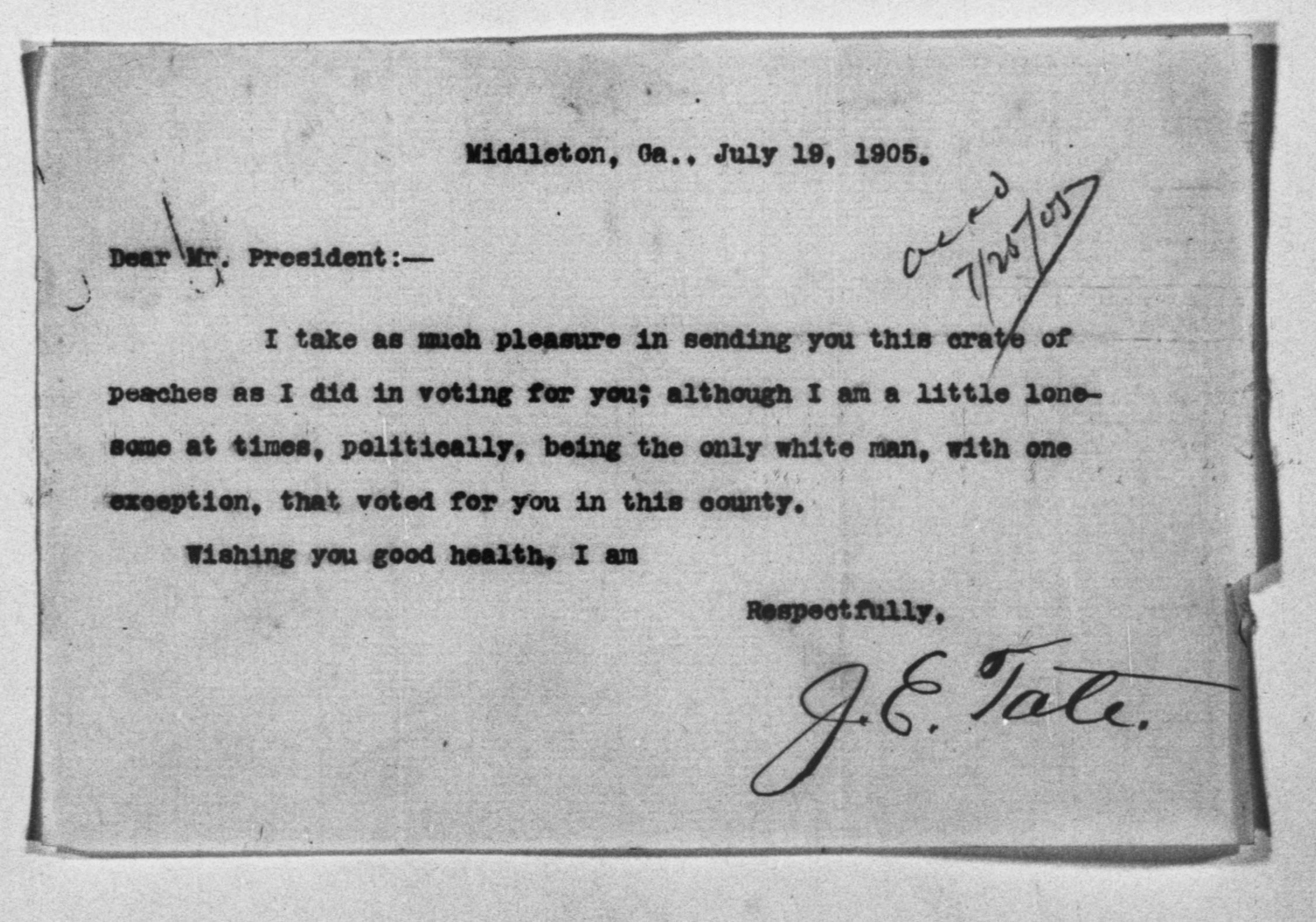 Scanned image of the current content page