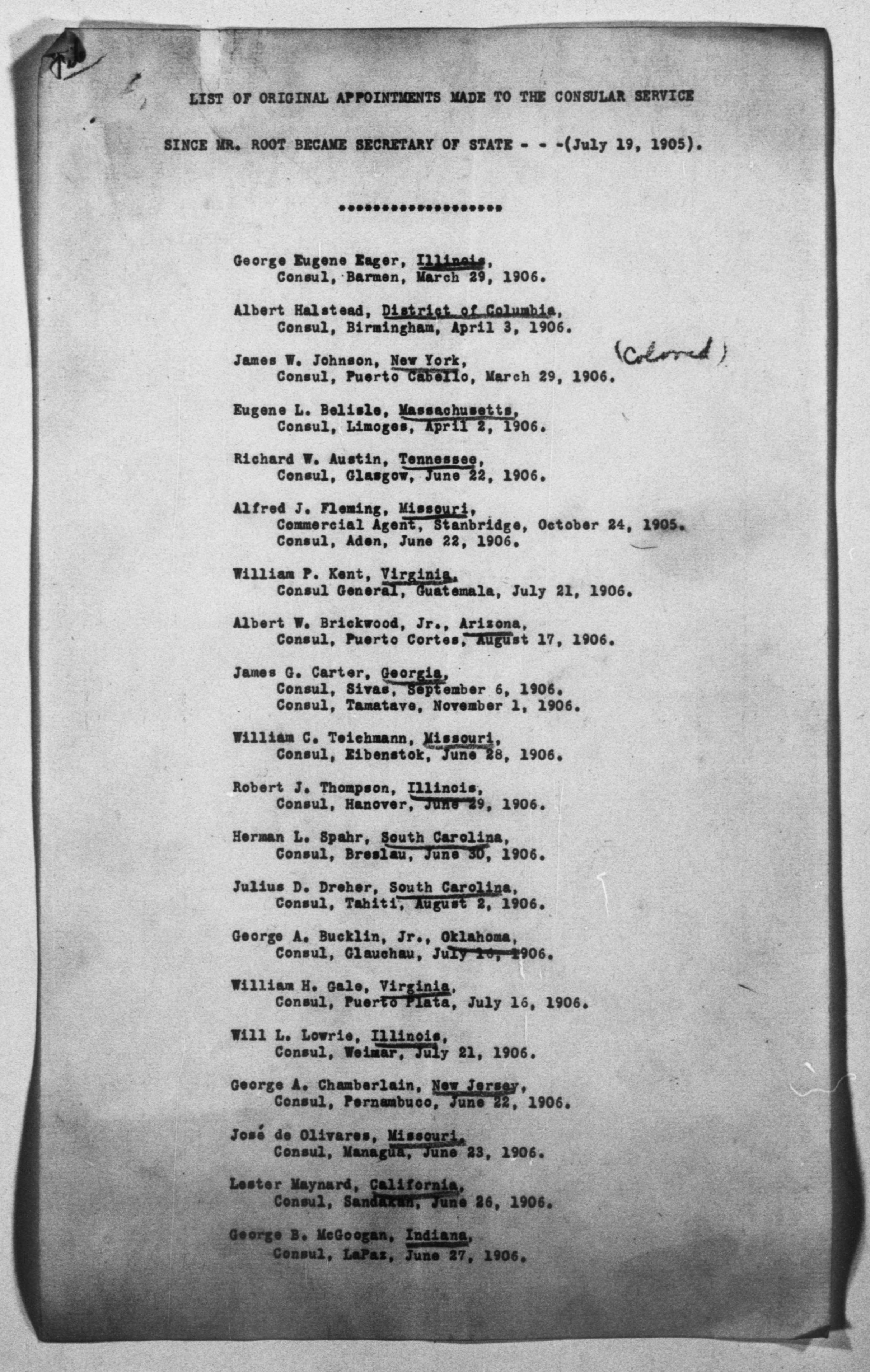 Scanned image of the current content page