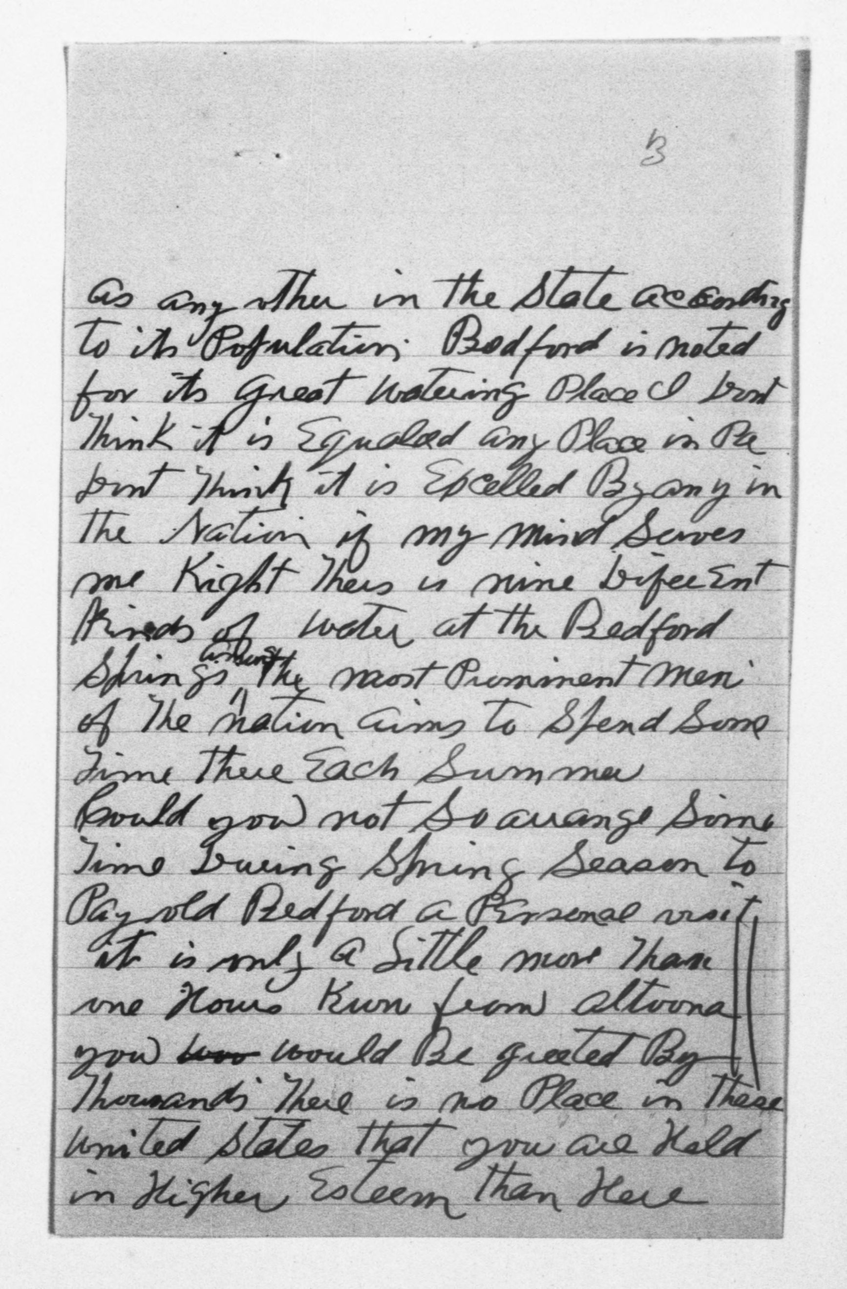 Scanned image of the current content page