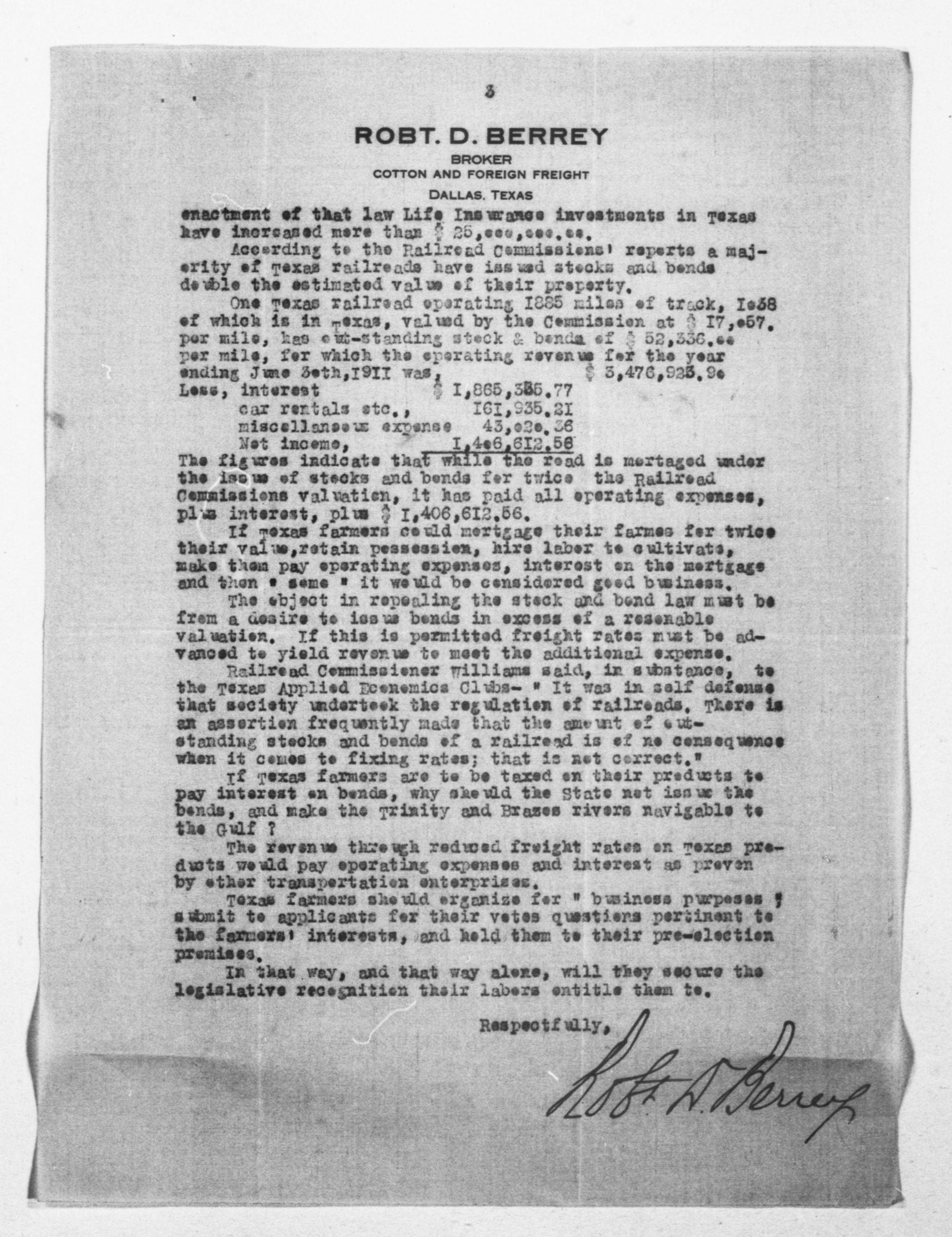 Scanned image of the current content page
