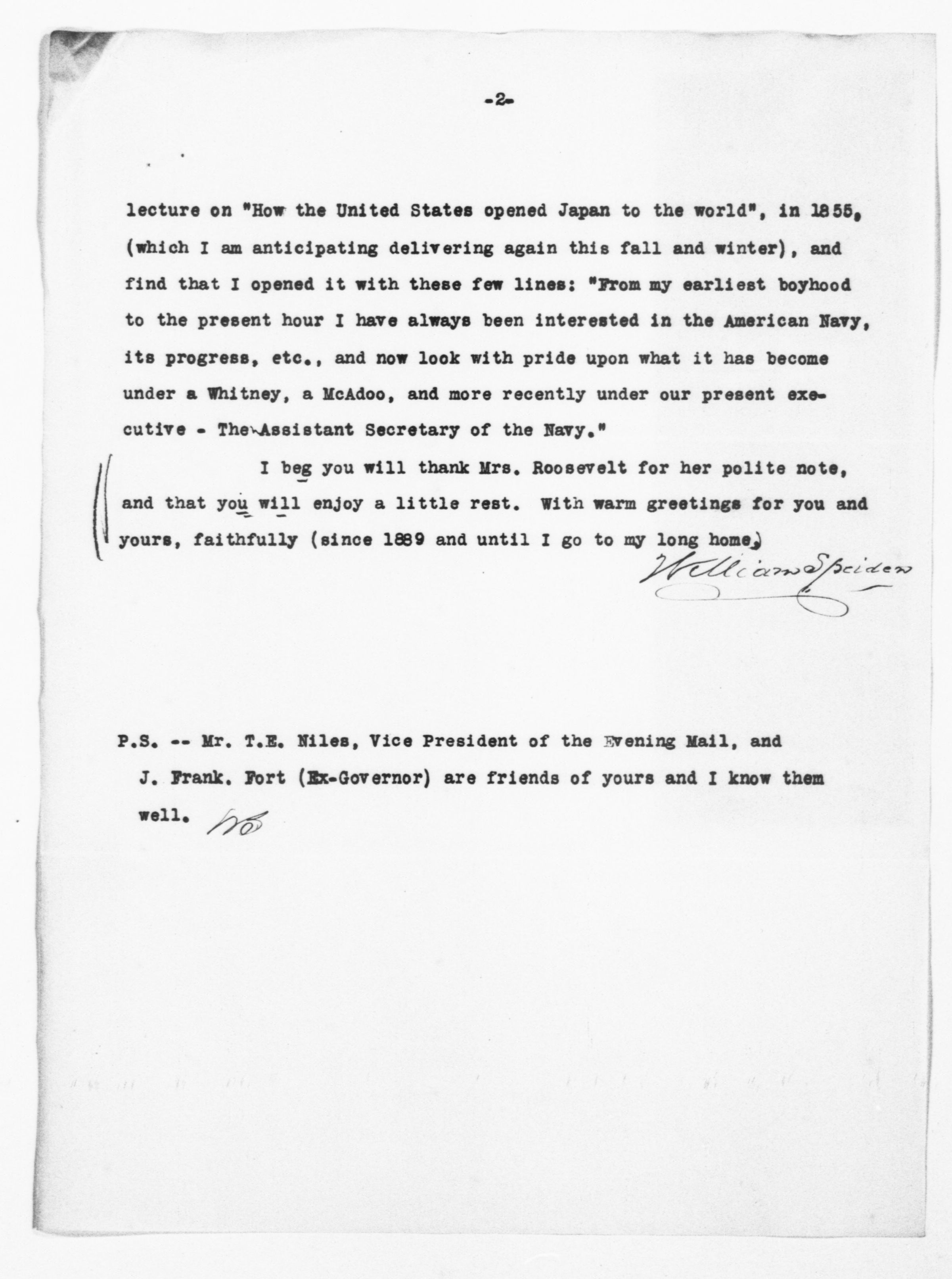 Scanned image of the current content page